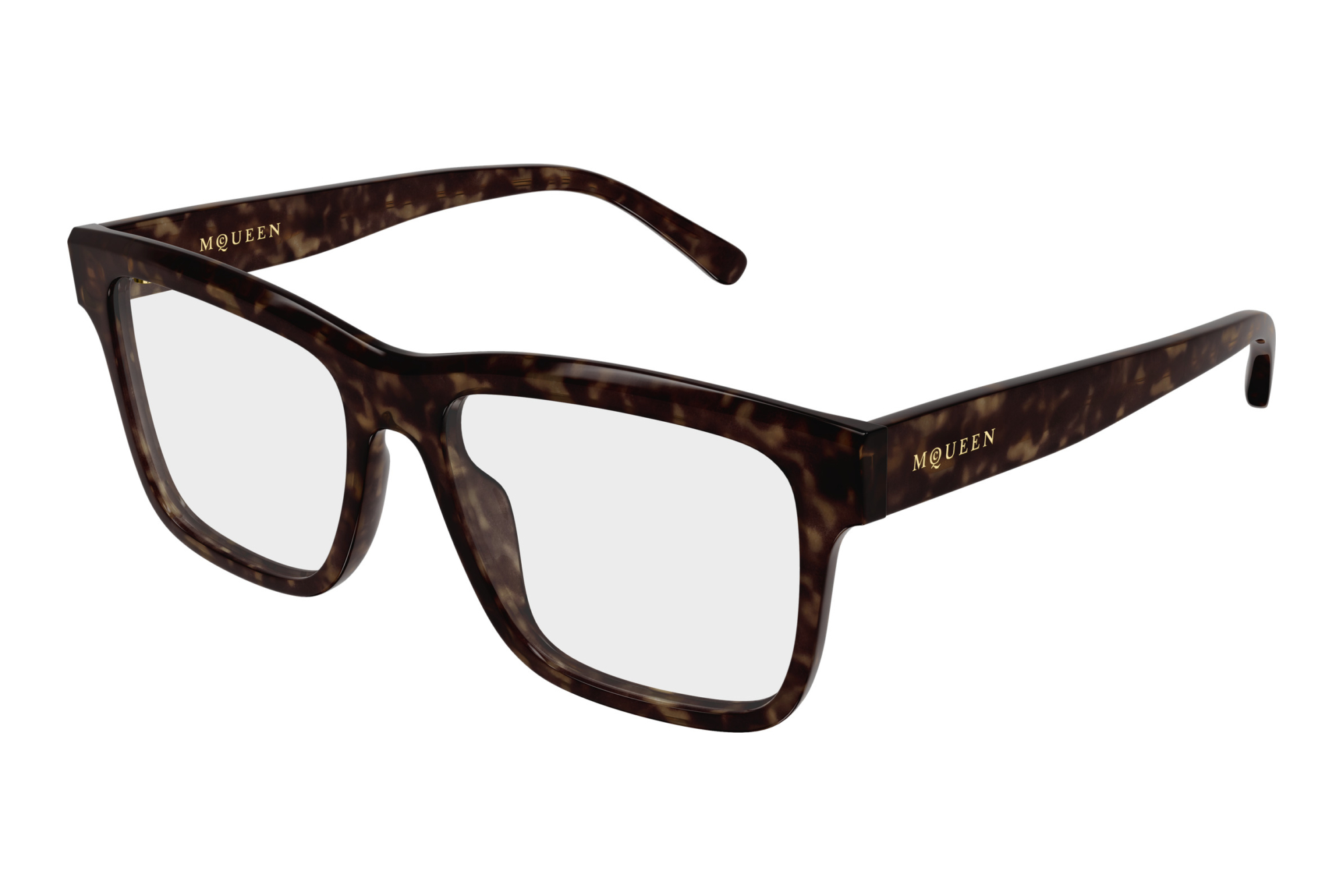 Alexander McQueen AM0582O 002 HAVANA Alexander McQueen AM0582O 002 HAVANA