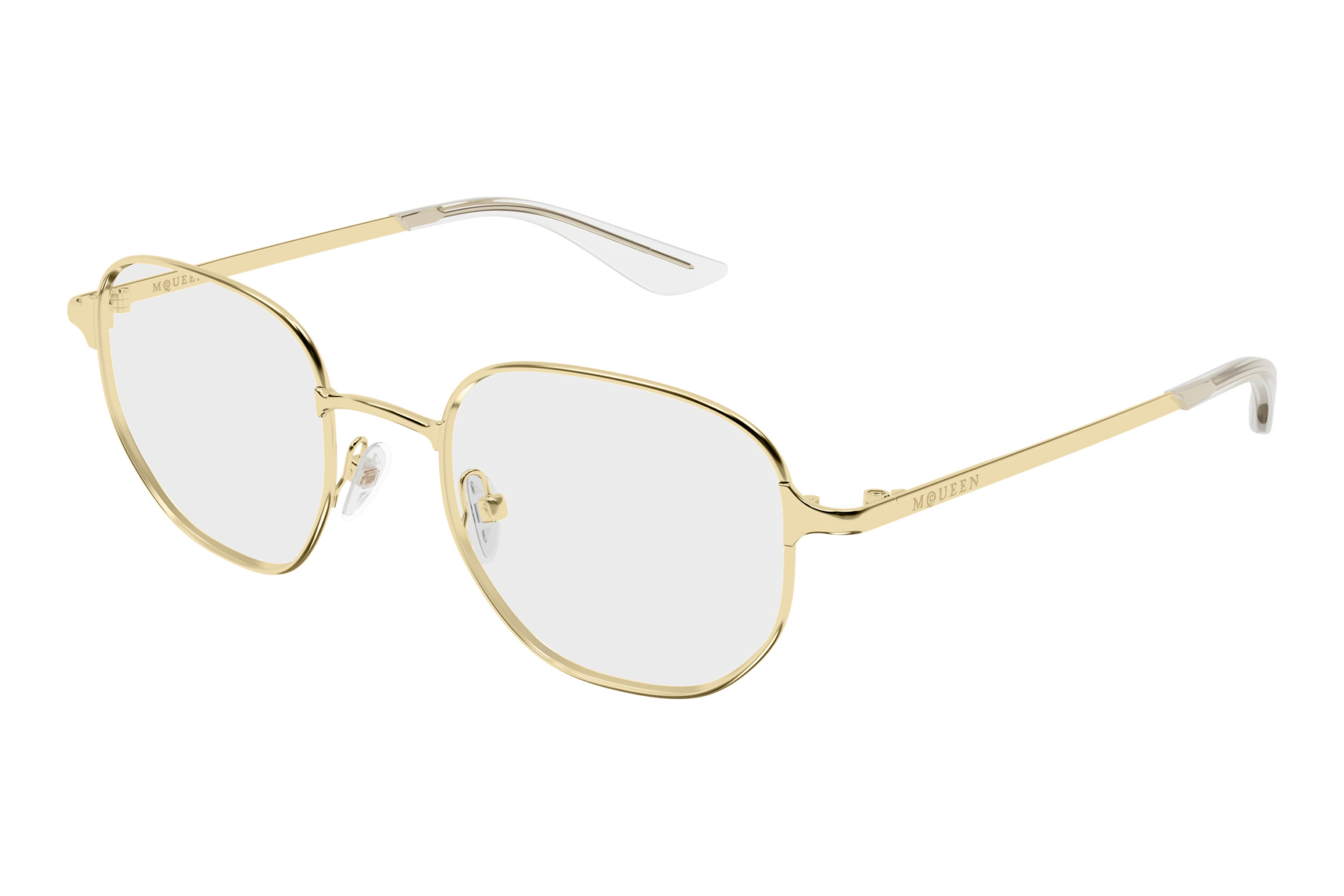 Alexander McQueen AM0590O 002 GOLD Alexander McQueen AM0590O 002 GOLD