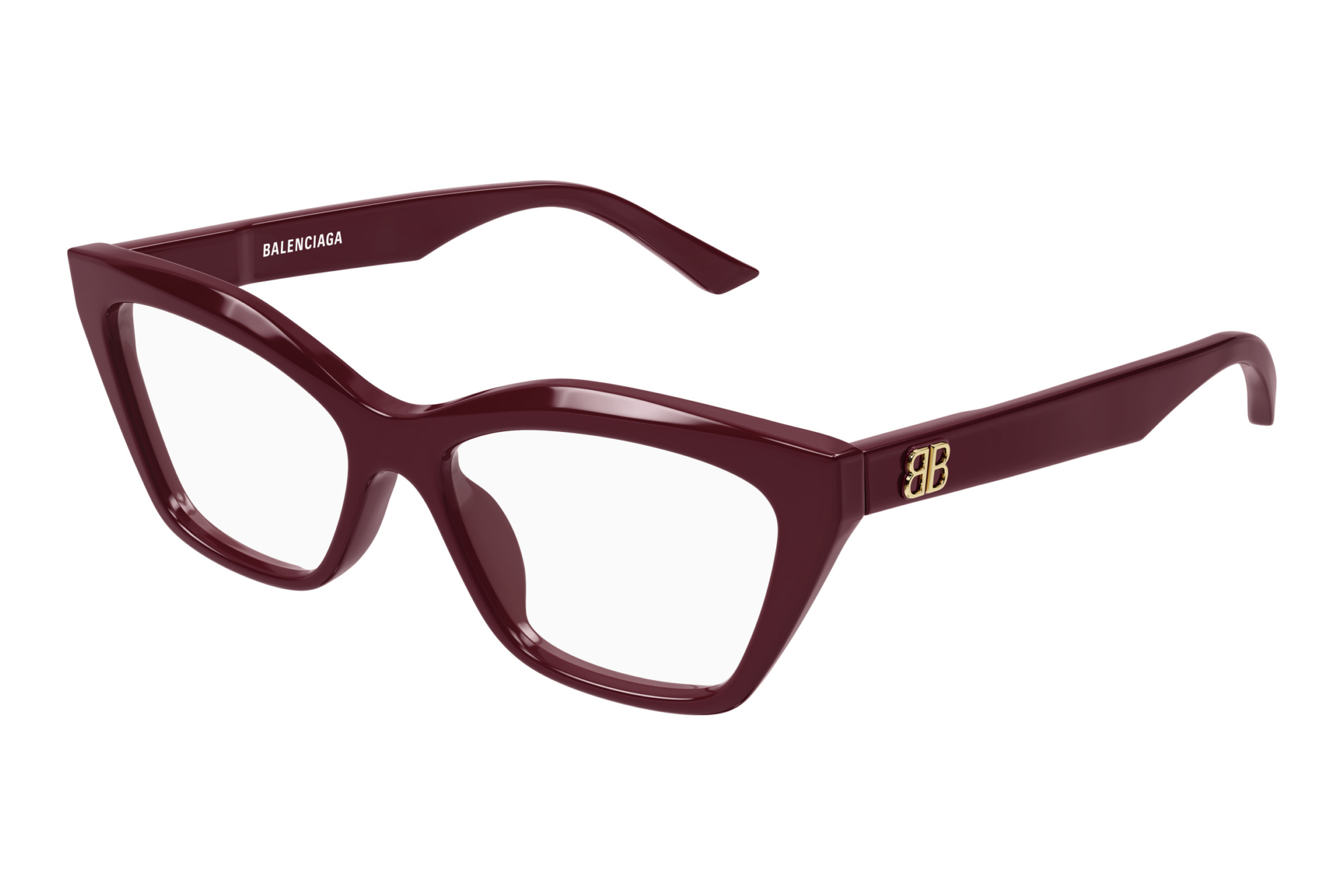 Balenciaga BB0342O 017 BURGUNDY Balenciaga BB0342O 017 BURGUNDY
