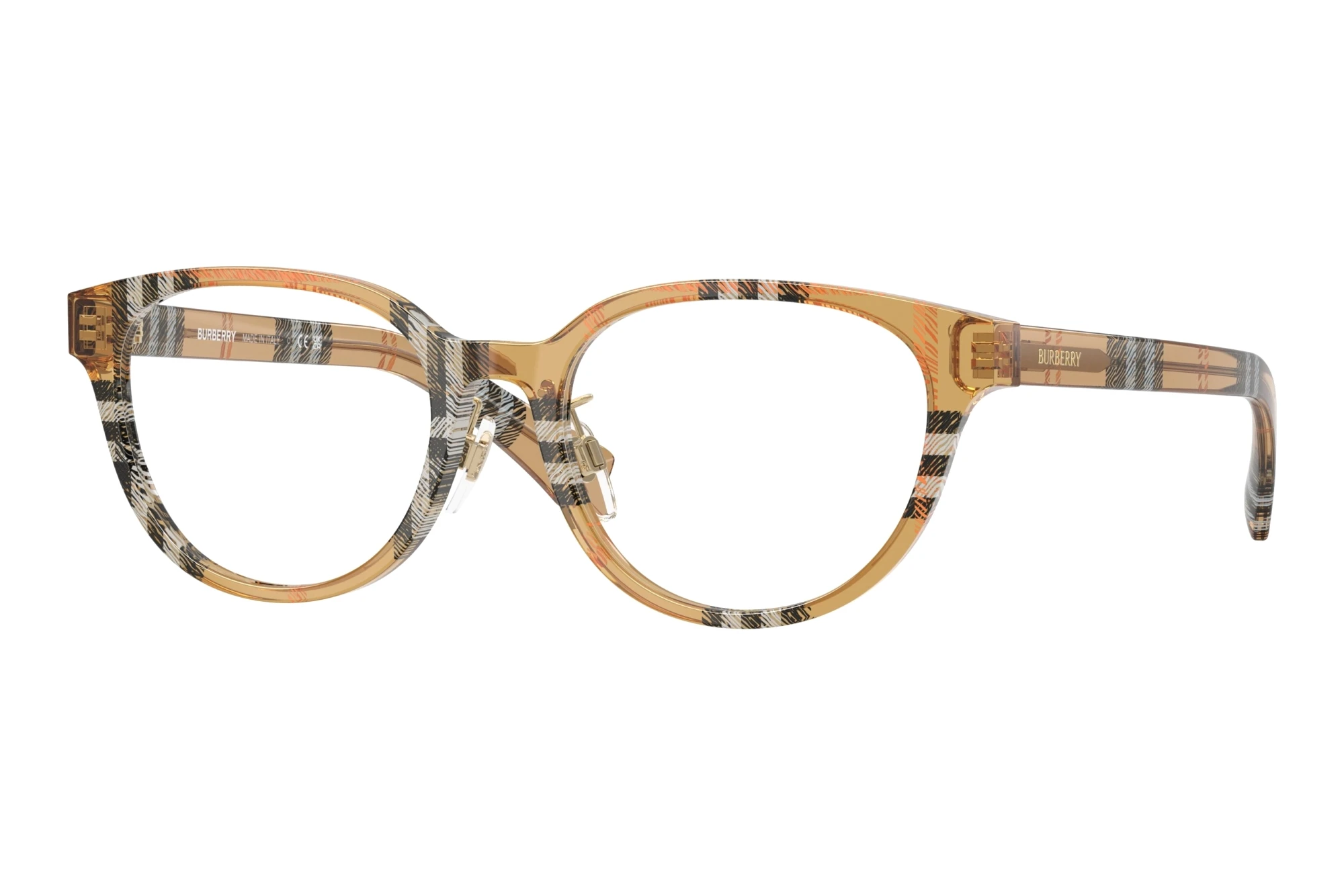 Burberry BE2448D 4163 Check Sand Burberry BE2448D 4163 Check Sand