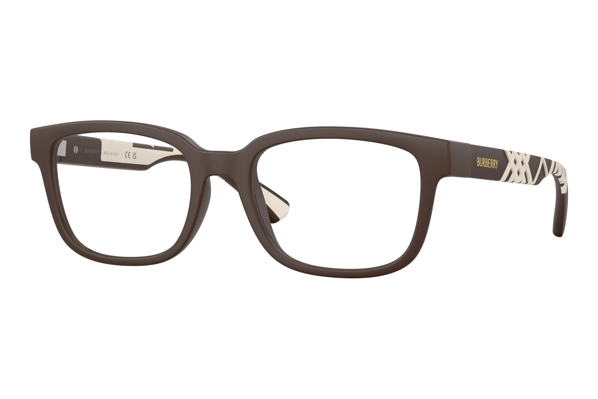 Burberry BE2451U 4234 Matte Brown Burberry BE2451U 4234 Matte Brown