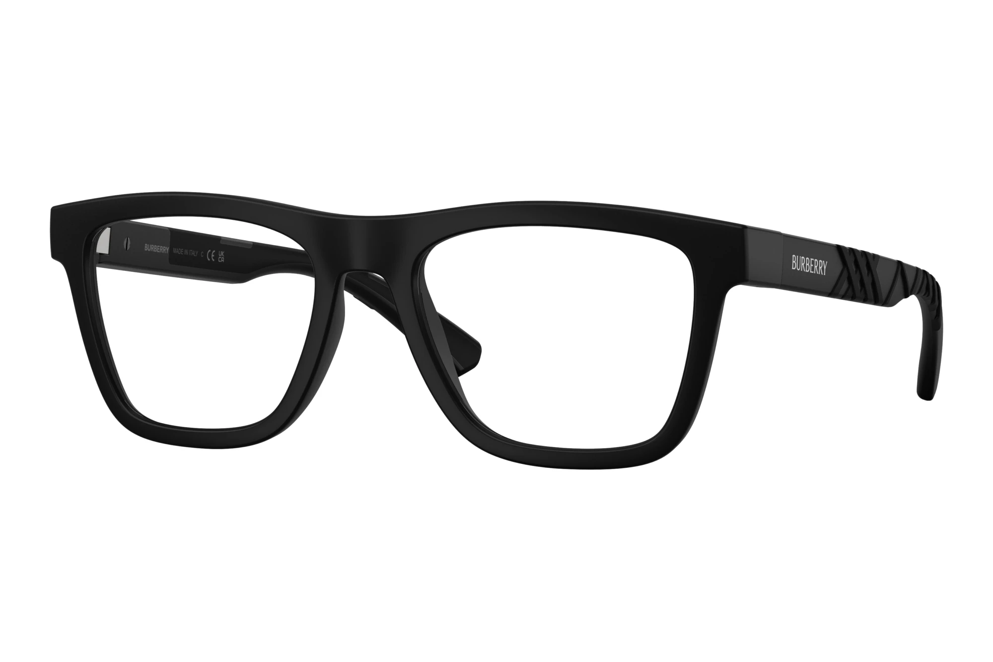 Burberry BE2452U 3464 Matte Black Burberry BE2452U 3464 Matte Black