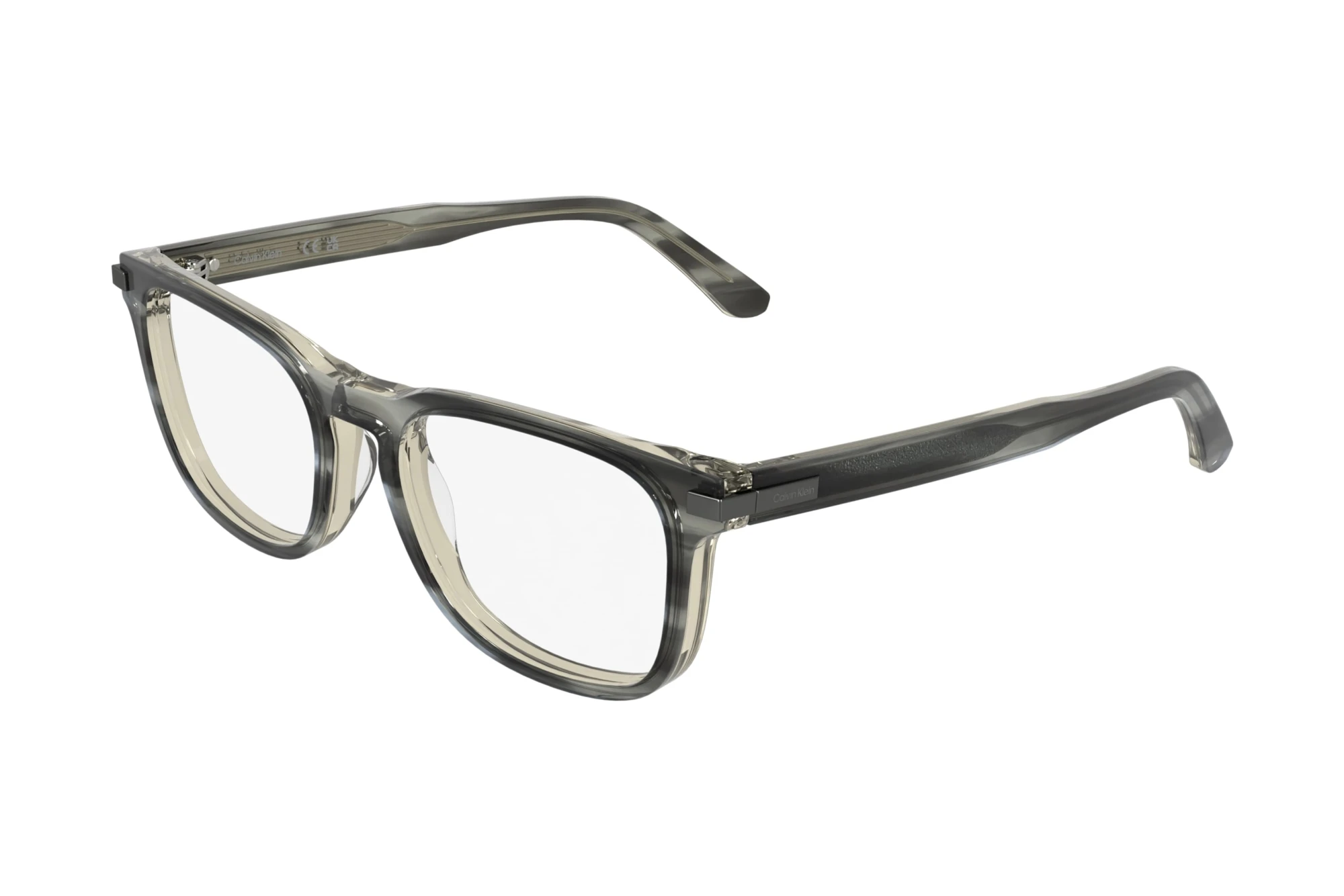 Calvin Klein CK26514 027 TRANSPARENT STRIPED GRAY Calvin Klein CK26514 027 TRANSPARENT STRIPED GRAY