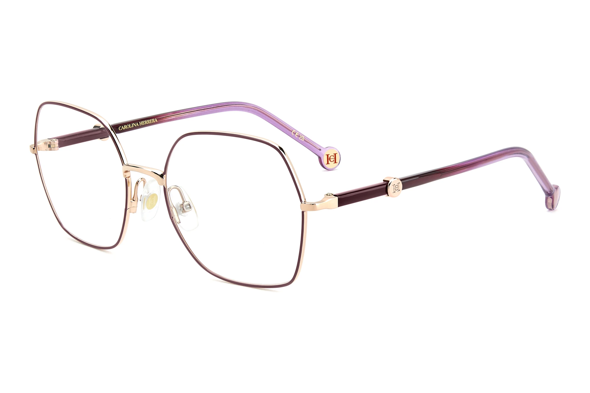 Carolina Herrera HER 0389 YK9 BURGUNDY COPPER GOLD Carolina Herrera HER 0389 YK9 BURGUNDY COPPER GOLD