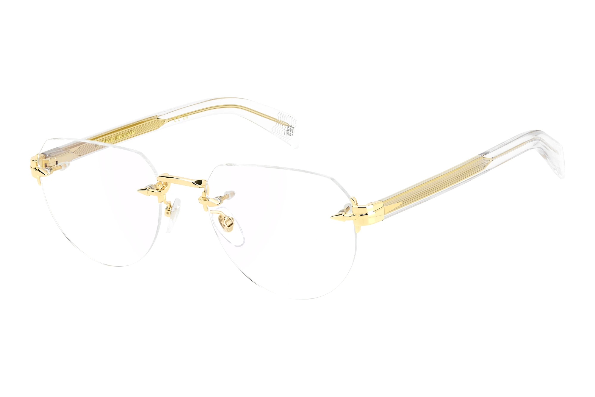 David Beckham DB 7145 LOJ GOLD CRYSTAL David Beckham DB 7145 LOJ GOLD CRYSTAL