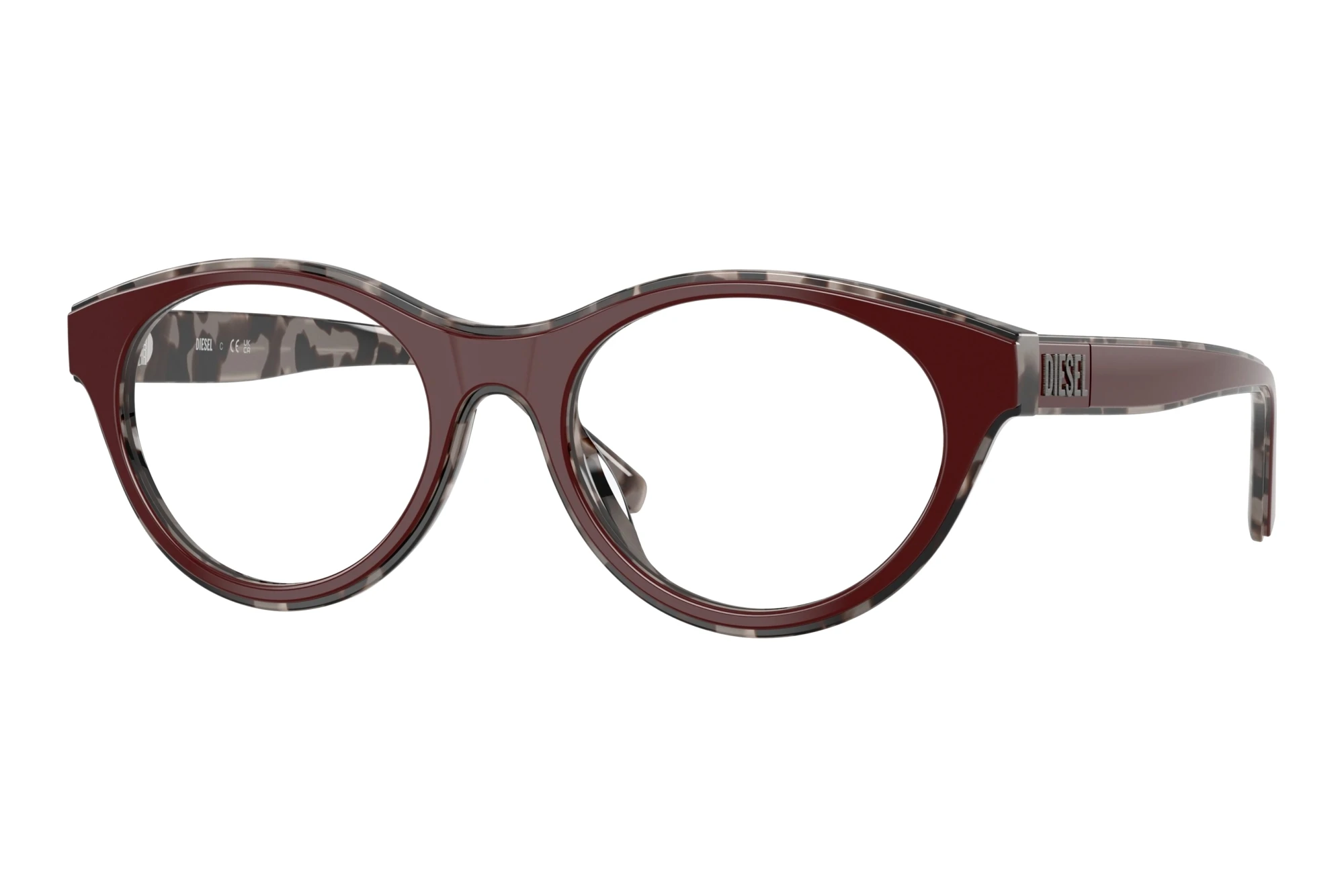 Diesel DL4028U 2072 Top Burgundy Havana Grey Diesel DL4028U 2072 Top Burgundy Havana Grey