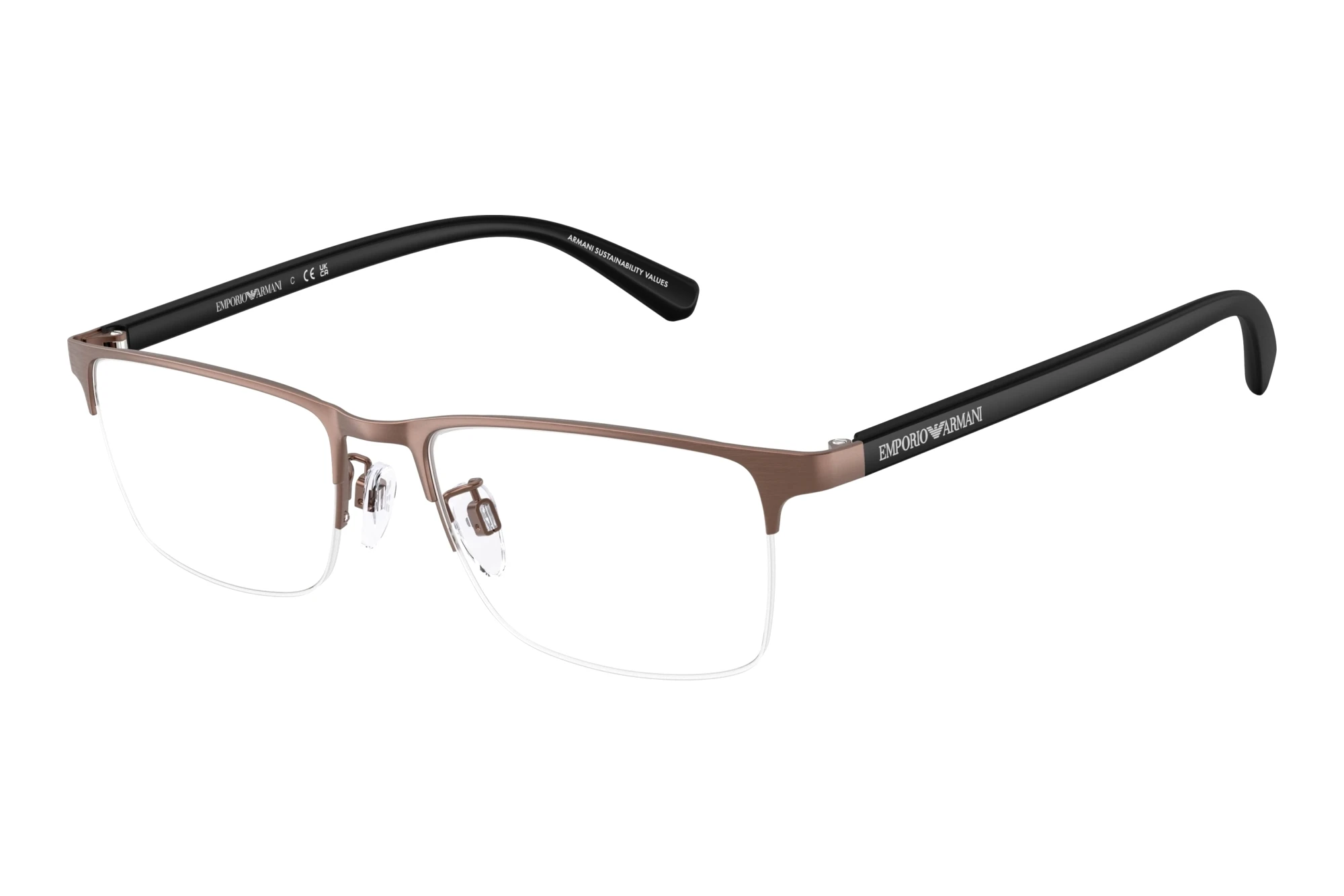 Emporio Armani EA1085D 3039 Matte Brushed Bronze Emporio Armani EA1085D 3039 Matte Brushed Bronze