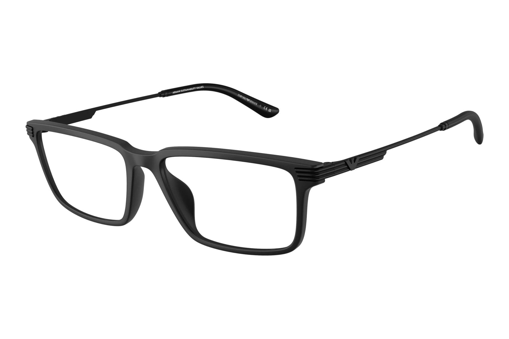 Emporio Armani EA3268U 5001 Matte Black Emporio Armani EA3268U 5001 Matte Black