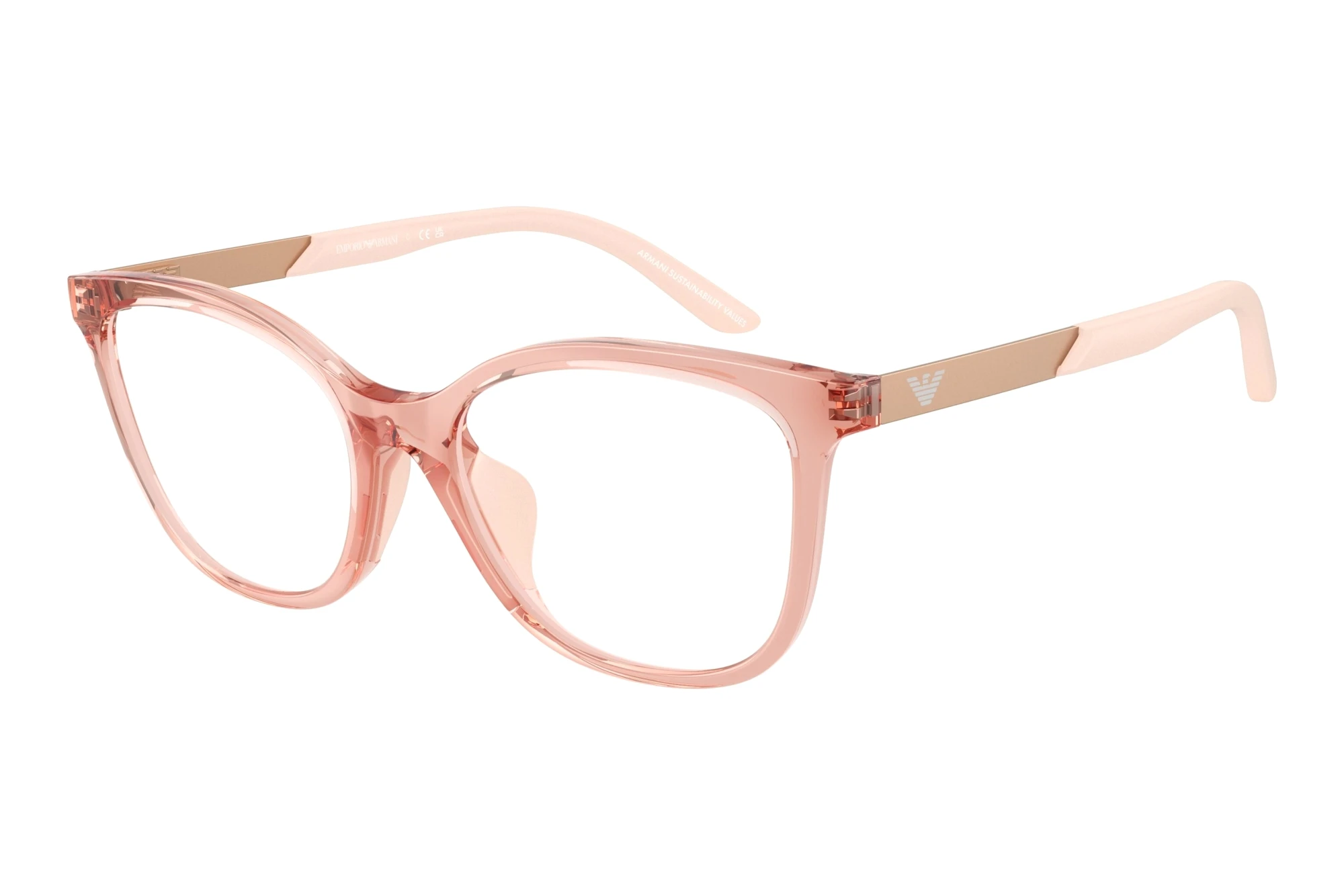 Emporio Armani EK3011U 6346 Shiny Transparent Pink Emporio Armani EK3011U 6346 Shiny Transparent Pink