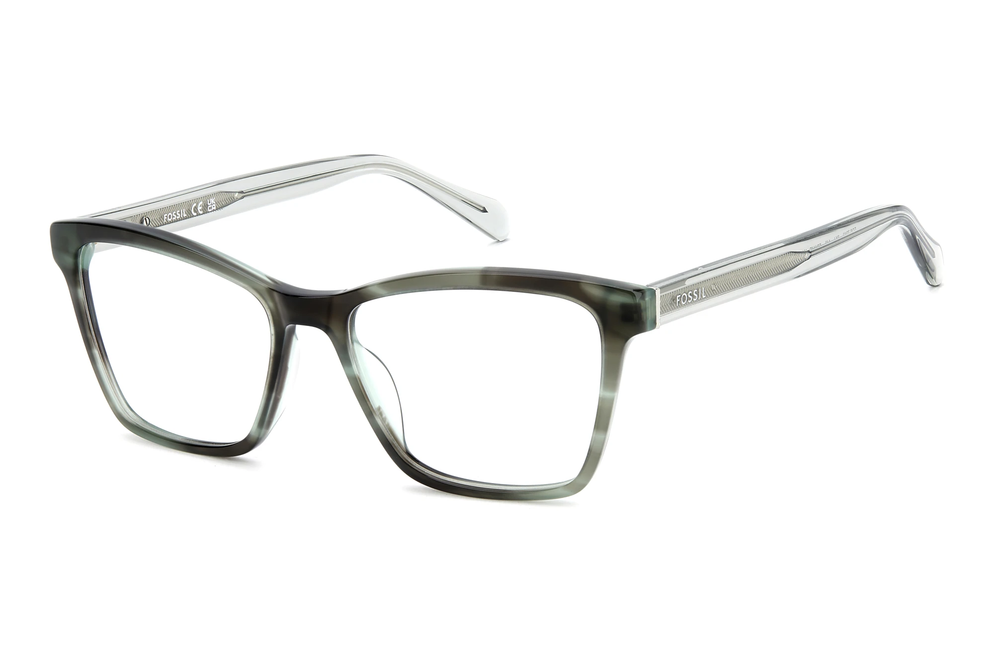 Fossil FOS 7212 3XJ BLUE GREY HORN Fossil FOS 7212 3XJ BLUE GREY HORN
