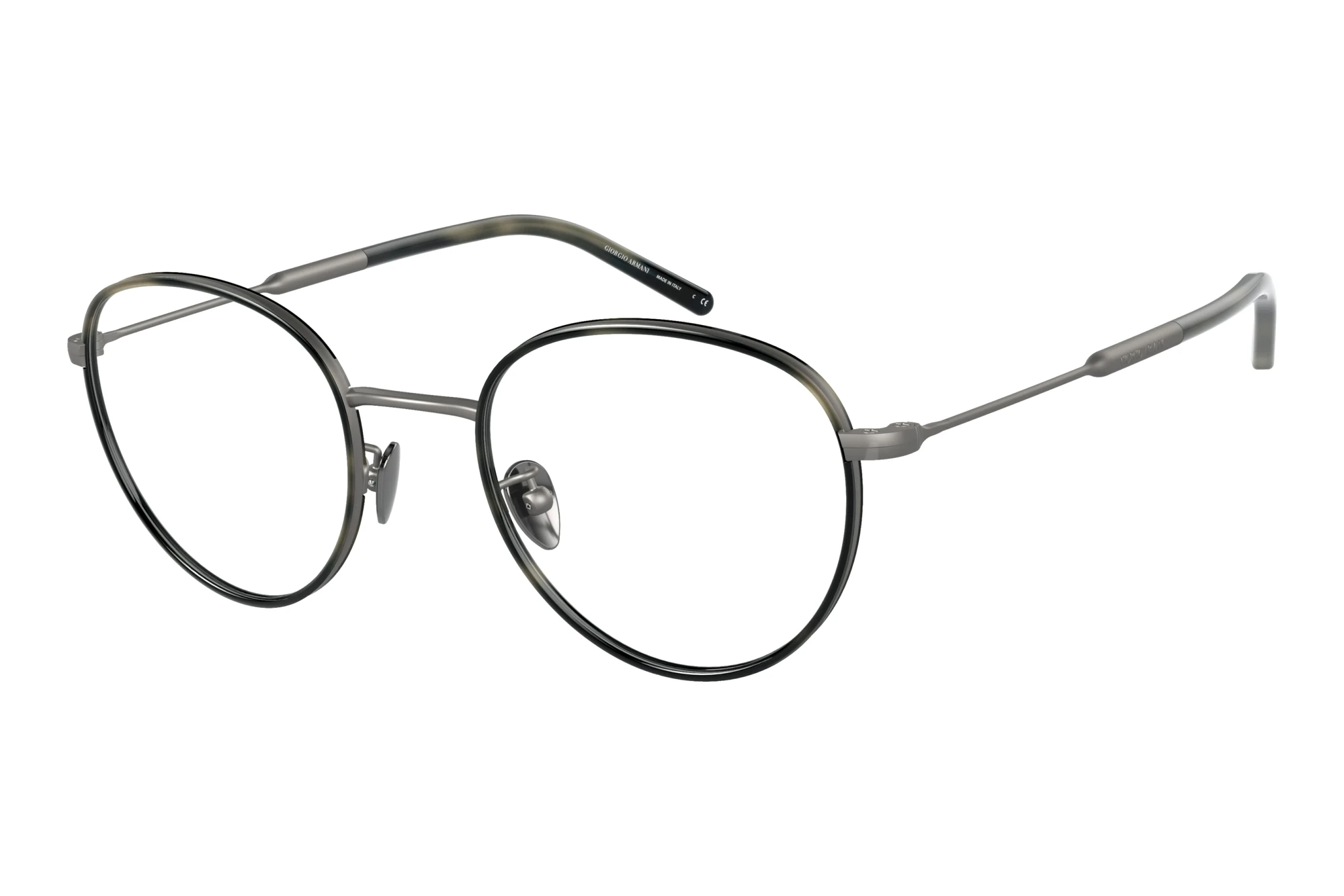 Giorgio Armani AR5111J 3003 Matte Gunmetal/Green Havana Giorgio Armani AR5111J 3003 Matte Gunmetal/Green Havana