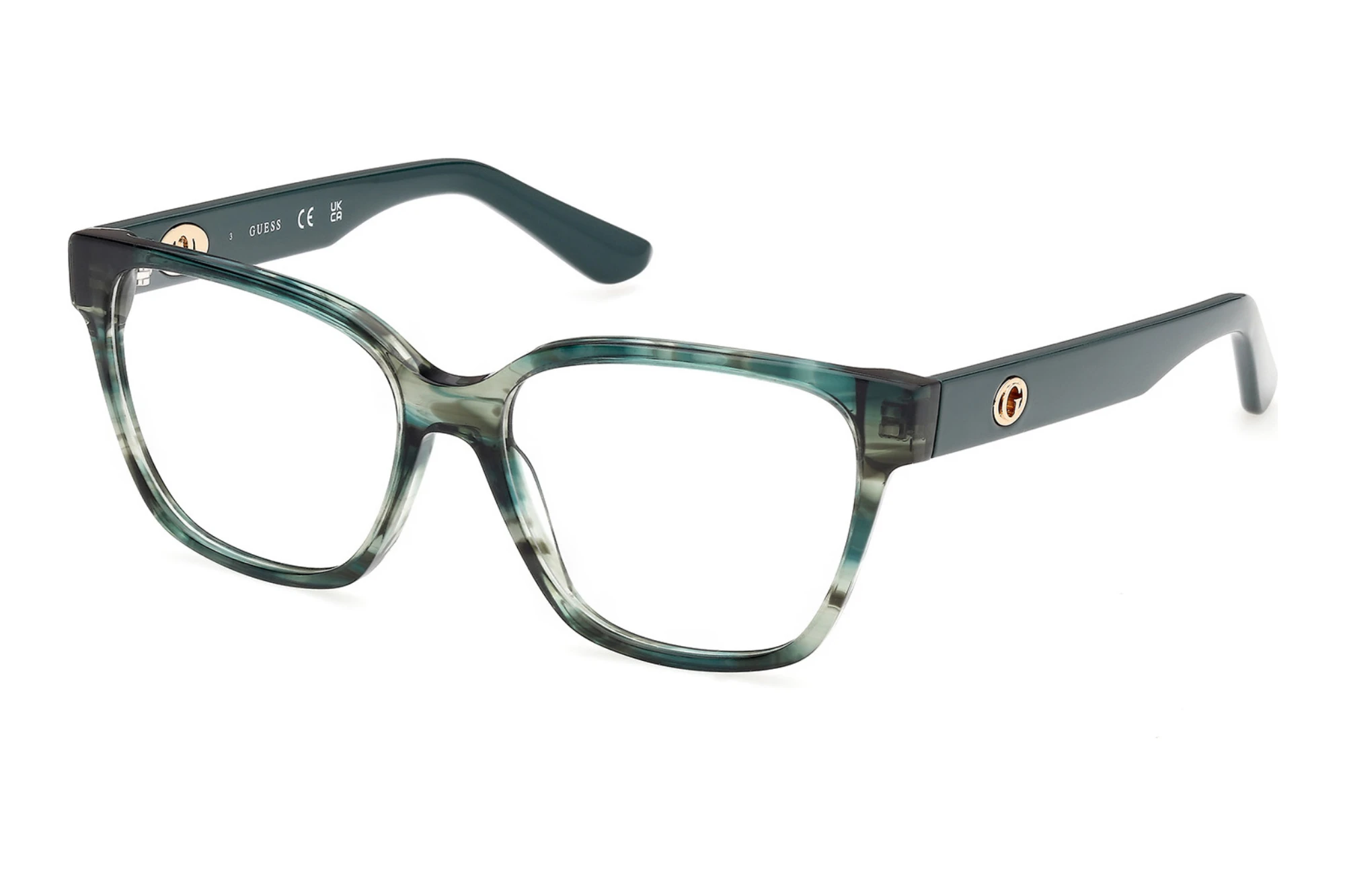 Guess GU50381 098 Dunkelgrün/Horn Guess GU50381 098 Dunkelgrün/Horn