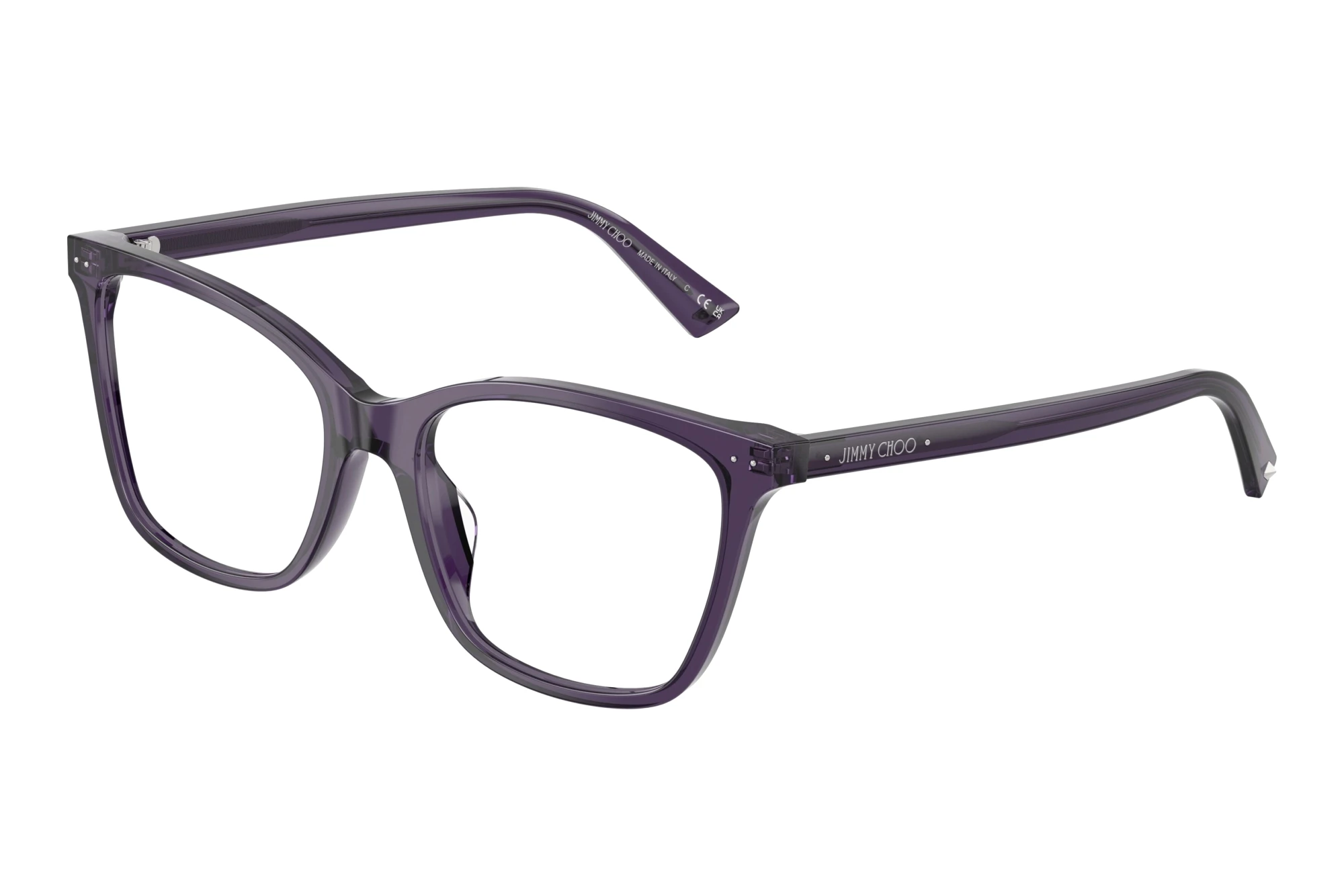 Jimmy Choo JC3048U 5087 Transparent Prune Jimmy Choo JC3048U 5087 Transparent Prune