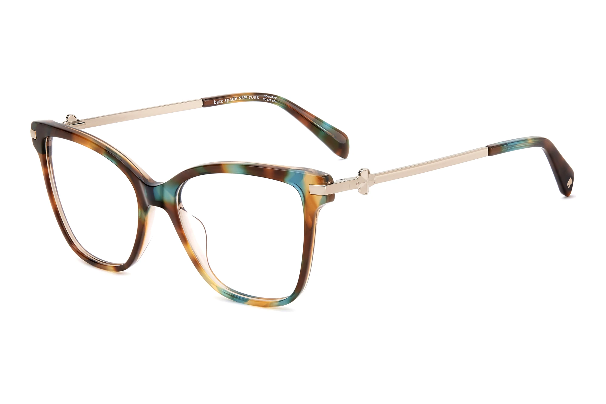 Kate Spade KS SHAN 2/G P6J GREEN TURQUOISE HAVANA Kate Spade KS SHAN 2/G P6J GREEN TURQUOISE HAVANA