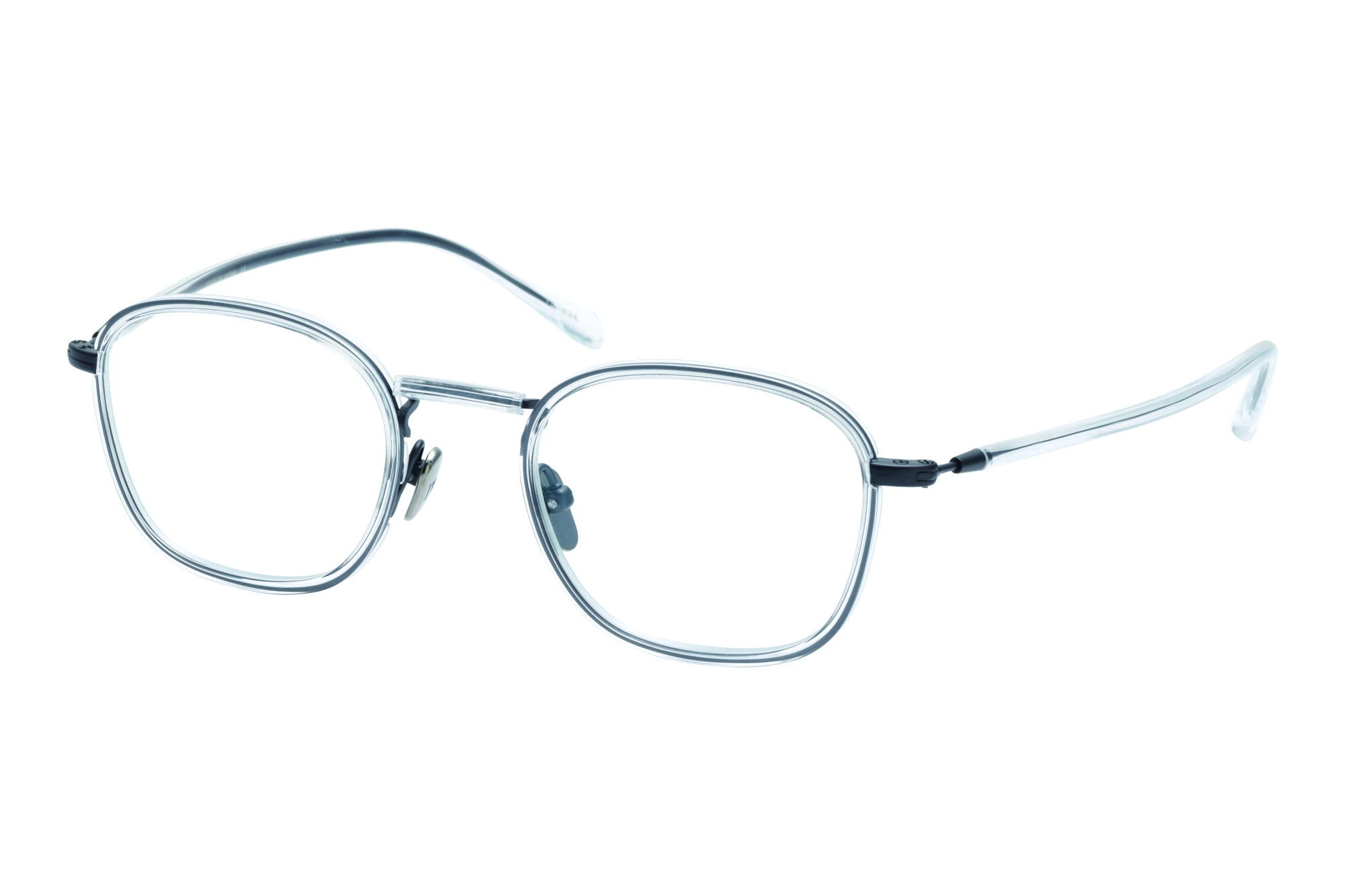 MASUNAGA GMS121TS 34 Clear/Black MASUNAGA GMS121TS 34 Clear/Black