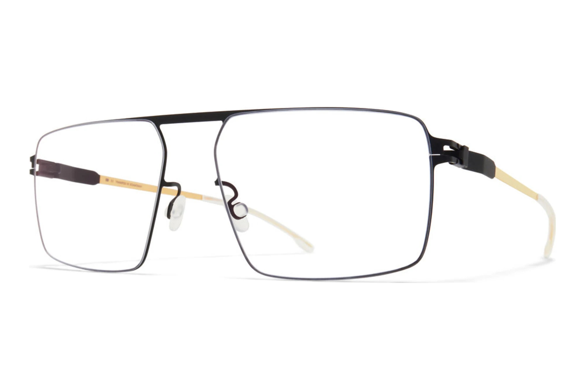 MYKITA HEATH RX 639 Black/Glossy Gold MYKITA HEATH RX 639 Black/Glossy Gold