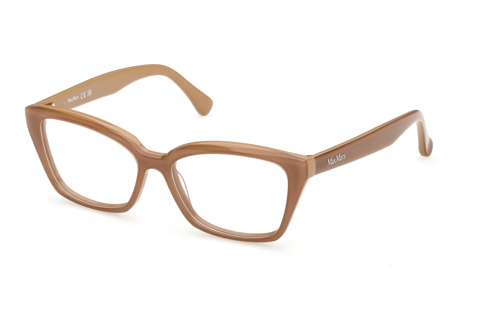 Max Mara MM5232 046 Glänzend Hellbraun Max Mara MM5232 046 Glänzend Hellbraun