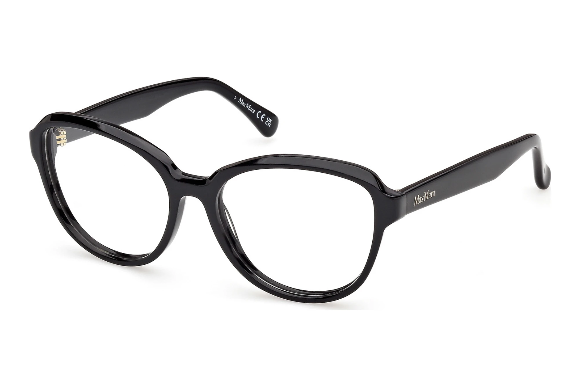 Max Mara MM5249 001 Glänzend Schwarz Max Mara MM5249 001 Glänzend Schwarz