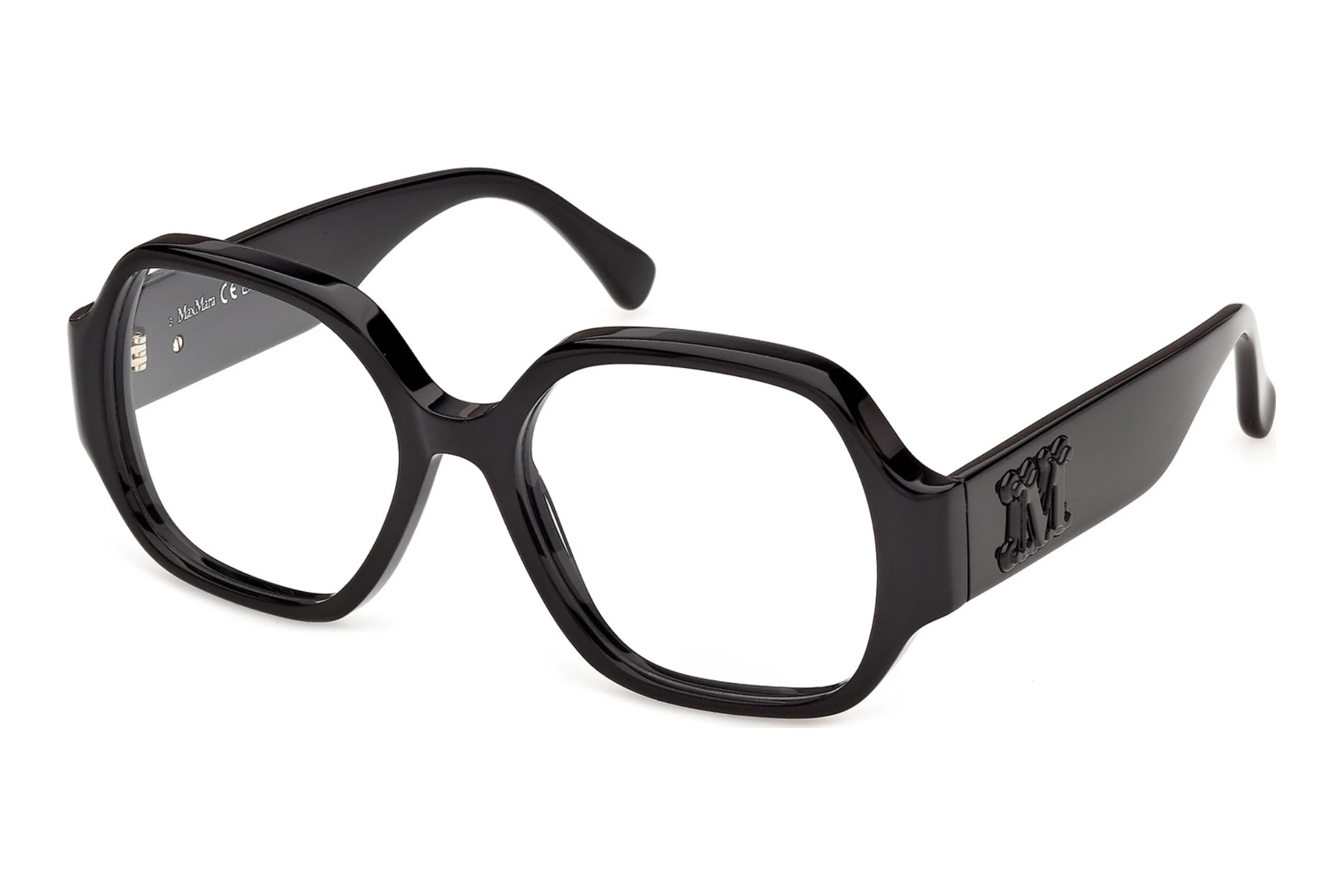 Max Mara MM5252 001 Glänzend Schwarz Max Mara MM5252 001 Glänzend Schwarz