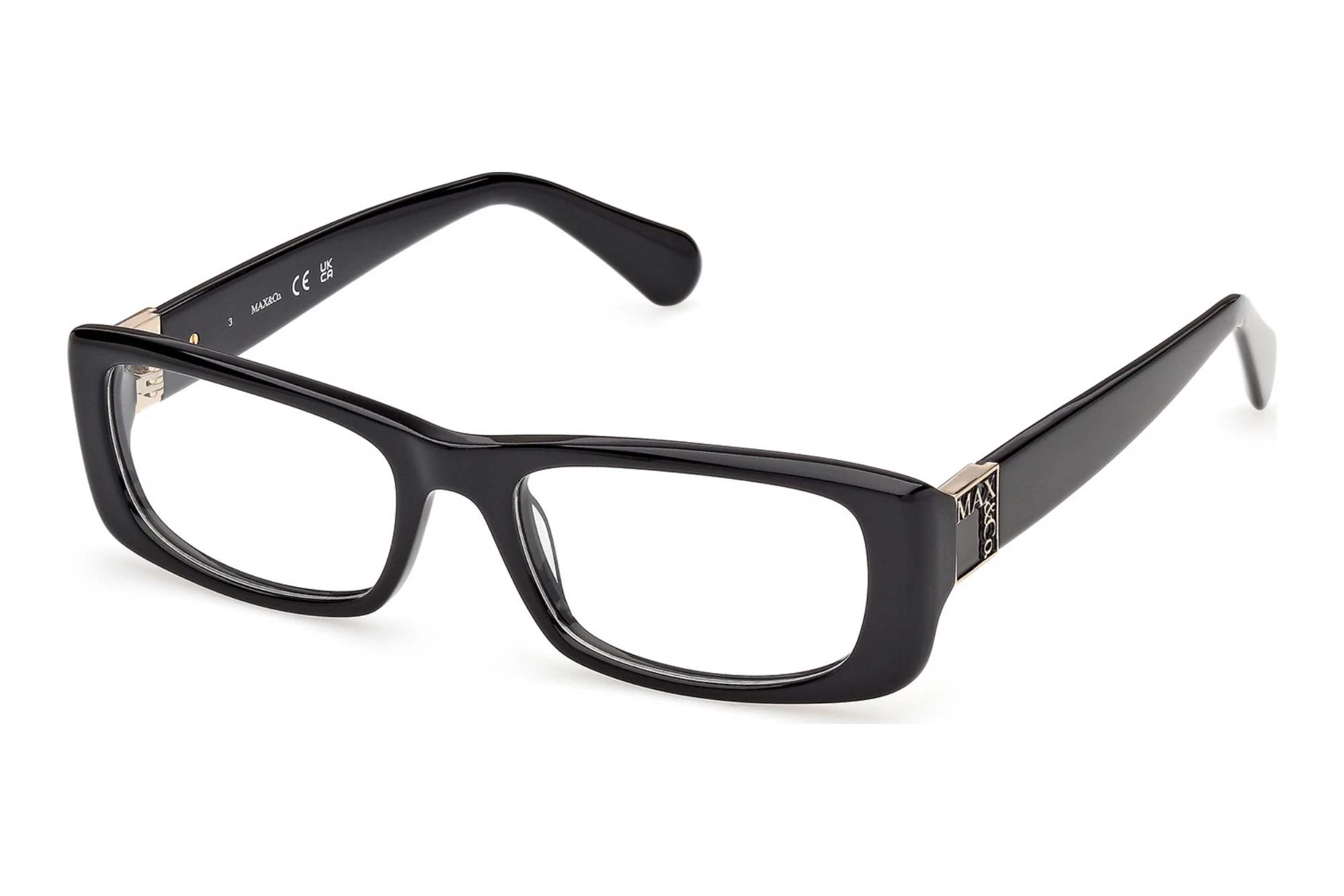 Max & Co. MO5225 001 Glänzend Schwarz Max & Co. MO5225 001 Glänzend Schwarz