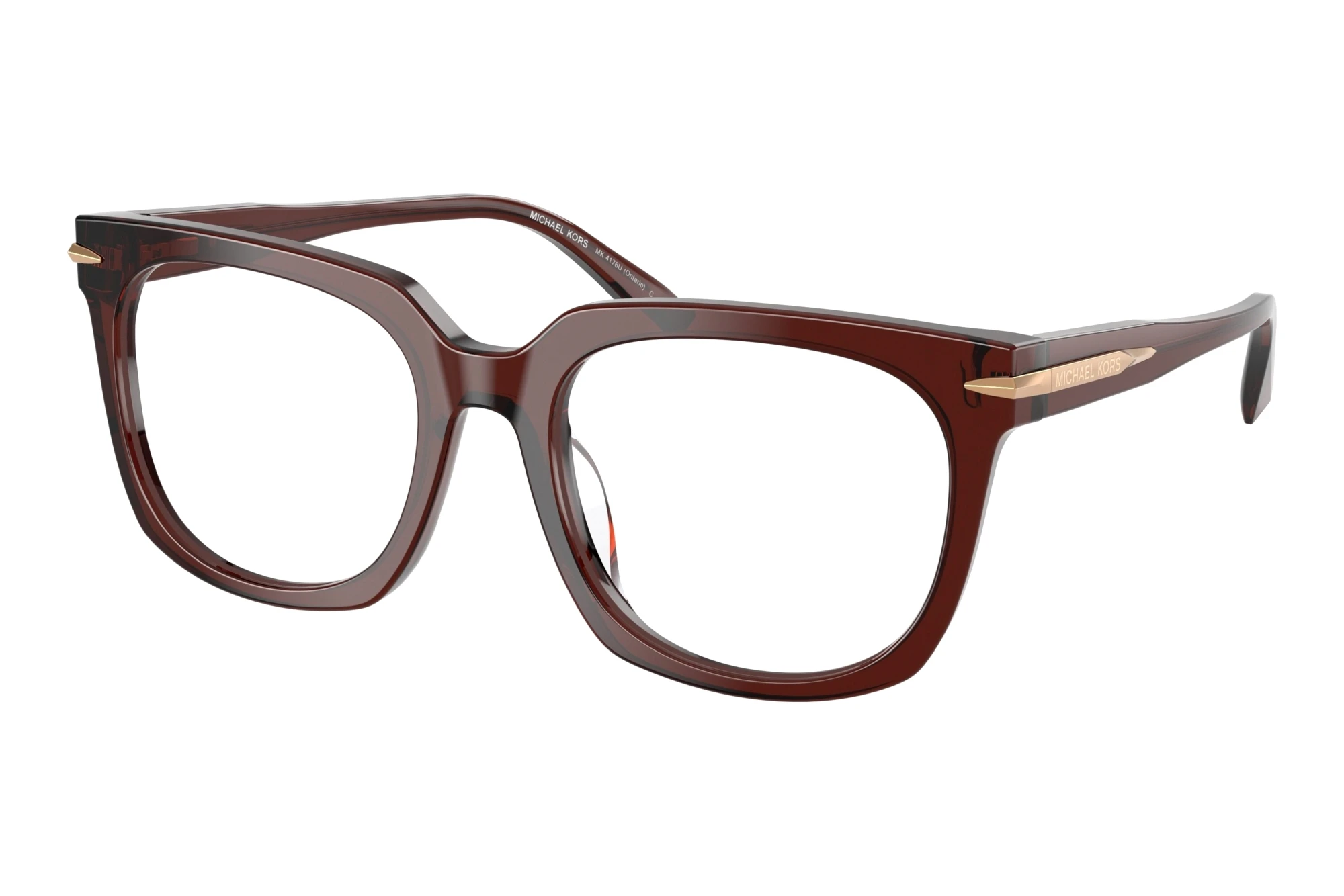 Michael Kors MK4176U 3401 Brown Transparent Michael Kors MK4176U 3401 Brown Transparent