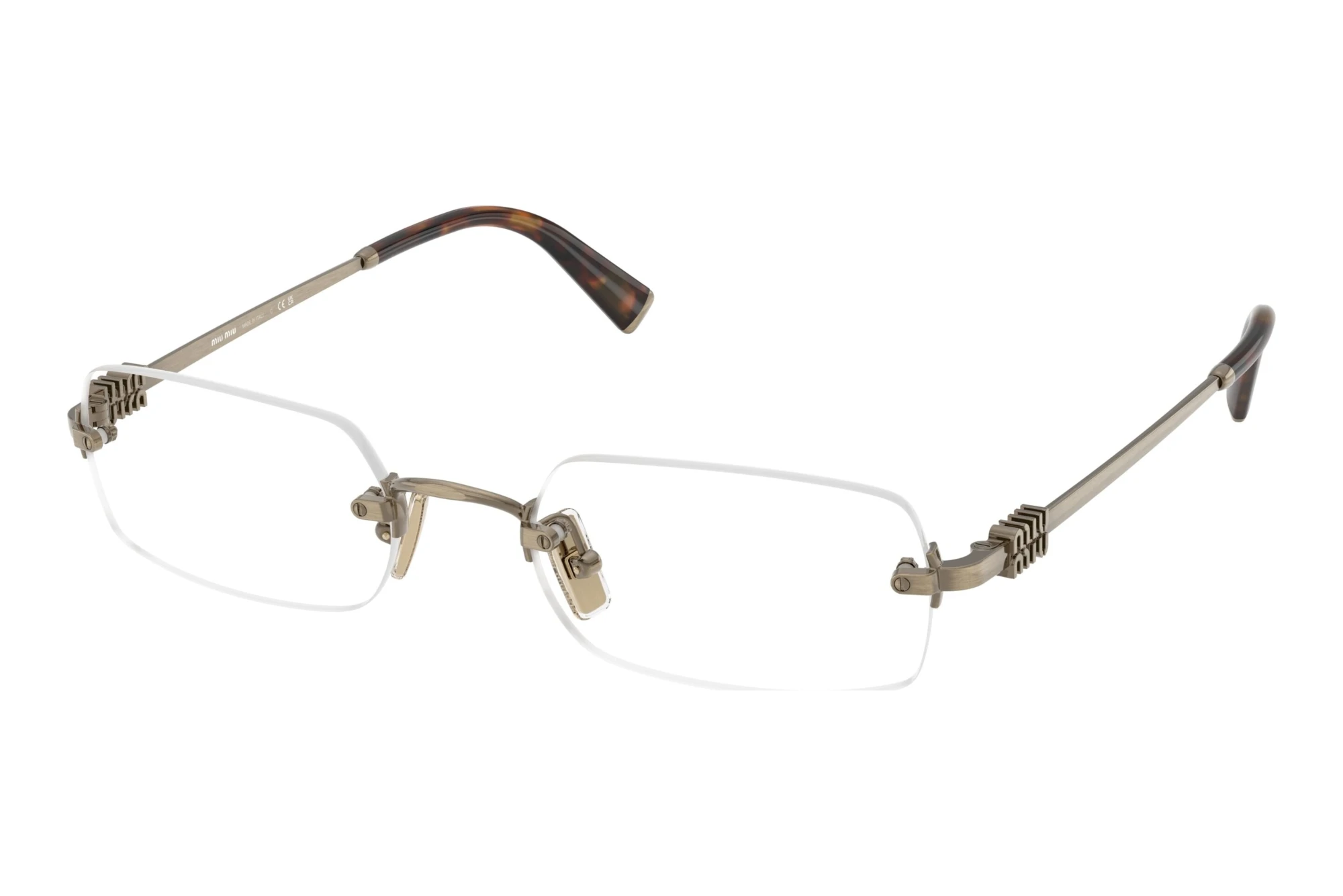 Miu Miu MU 50YV 26C1O1 Old Gold Miu Miu MU 50YV 26C1O1 Old Gold