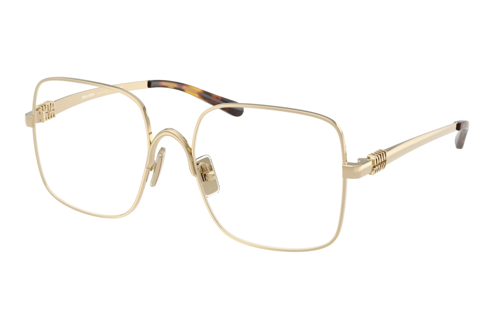 Miu Miu MU 51YV ZVN1O1 Pale Gold Miu Miu MU 51YV ZVN1O1 Pale Gold