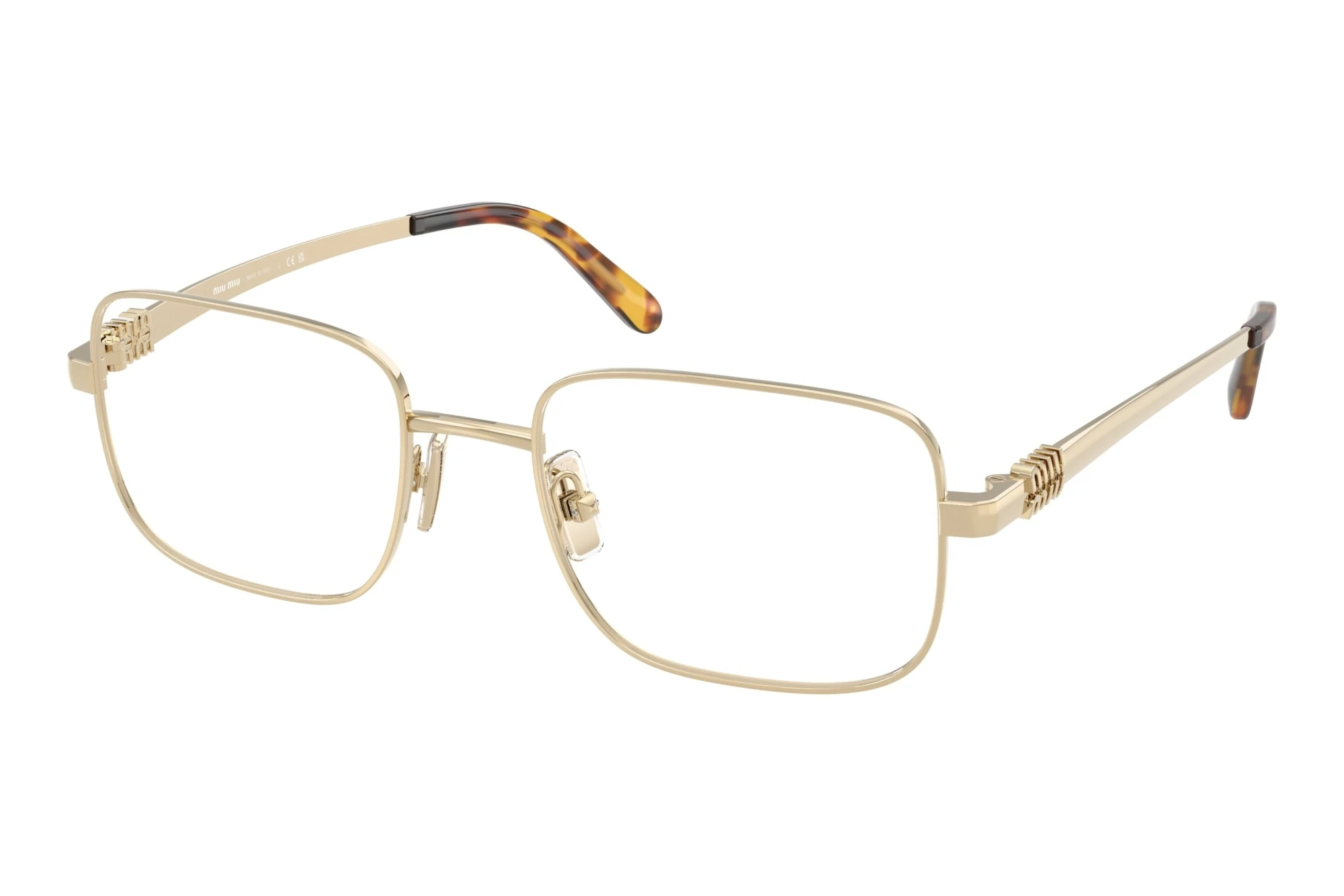 Miu Miu MU 51ZV ZVN1O1 Pale Gold Miu Miu MU 51ZV ZVN1O1 Pale Gold
