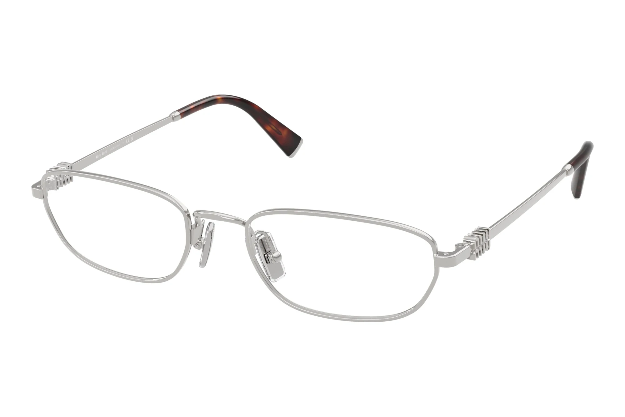 Miu Miu MU 52ZV 1BC1O1 Silver Miu Miu MU 52ZV 1BC1O1 Silver