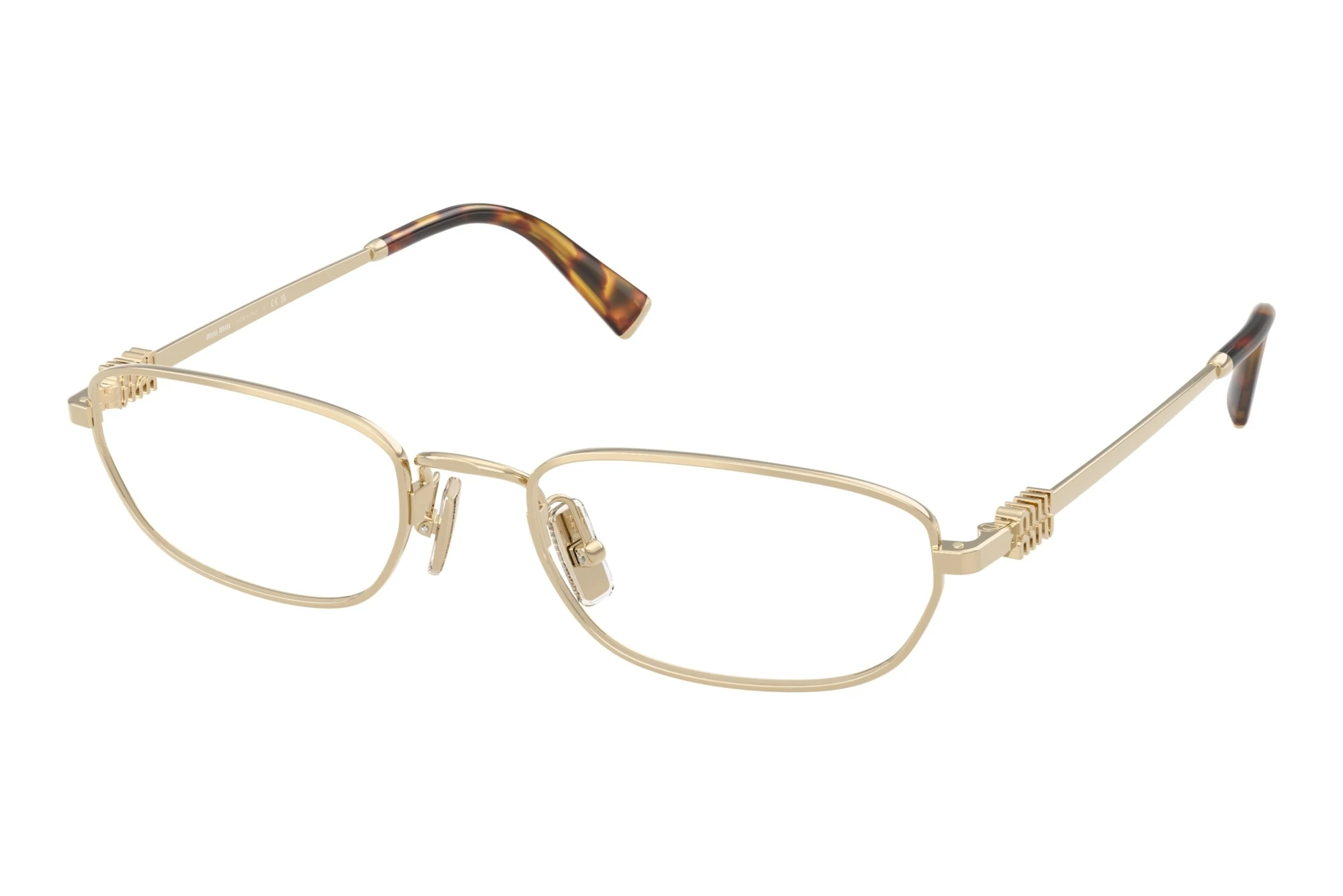 Miu Miu MU 52ZV ZVN1O1 Pale Gold Miu Miu MU 52ZV ZVN1O1 Pale Gold