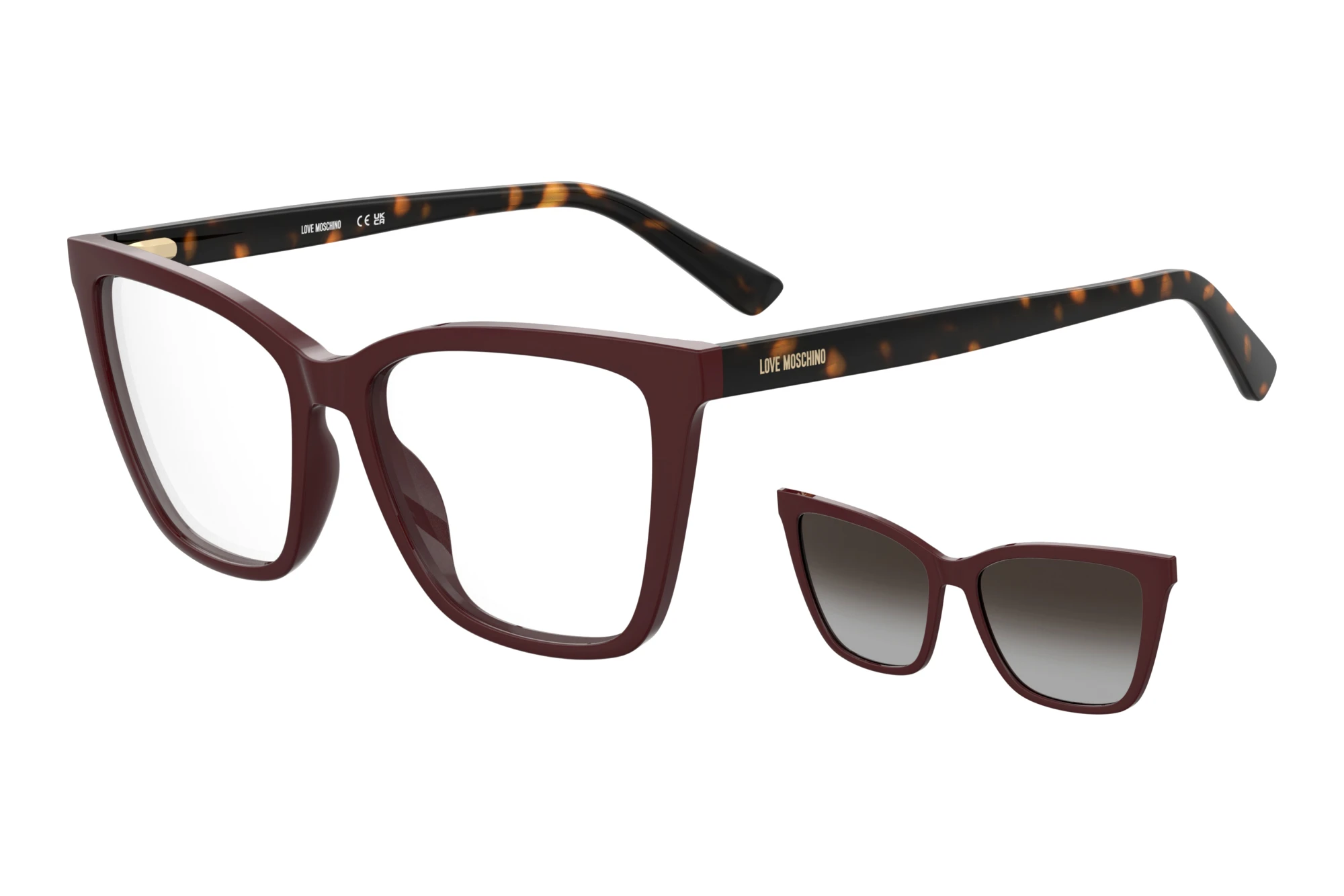 Moschino MOL698/C YDC BURGUNDY HAVANA Moschino MOL698/C YDC BURGUNDY HAVANA