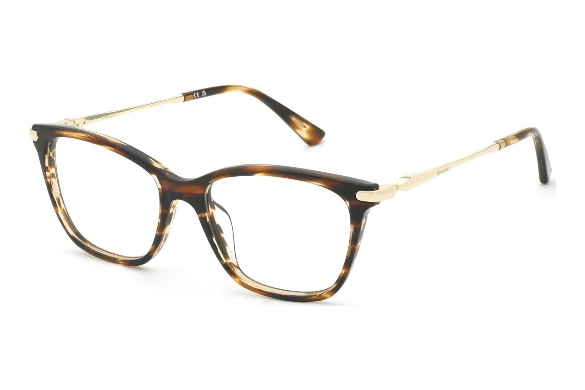 Nina Ricci VNR473 09RS SHINY STRIPED HAVANA Nina Ricci VNR473 09RS SHINY STRIPED HAVANA