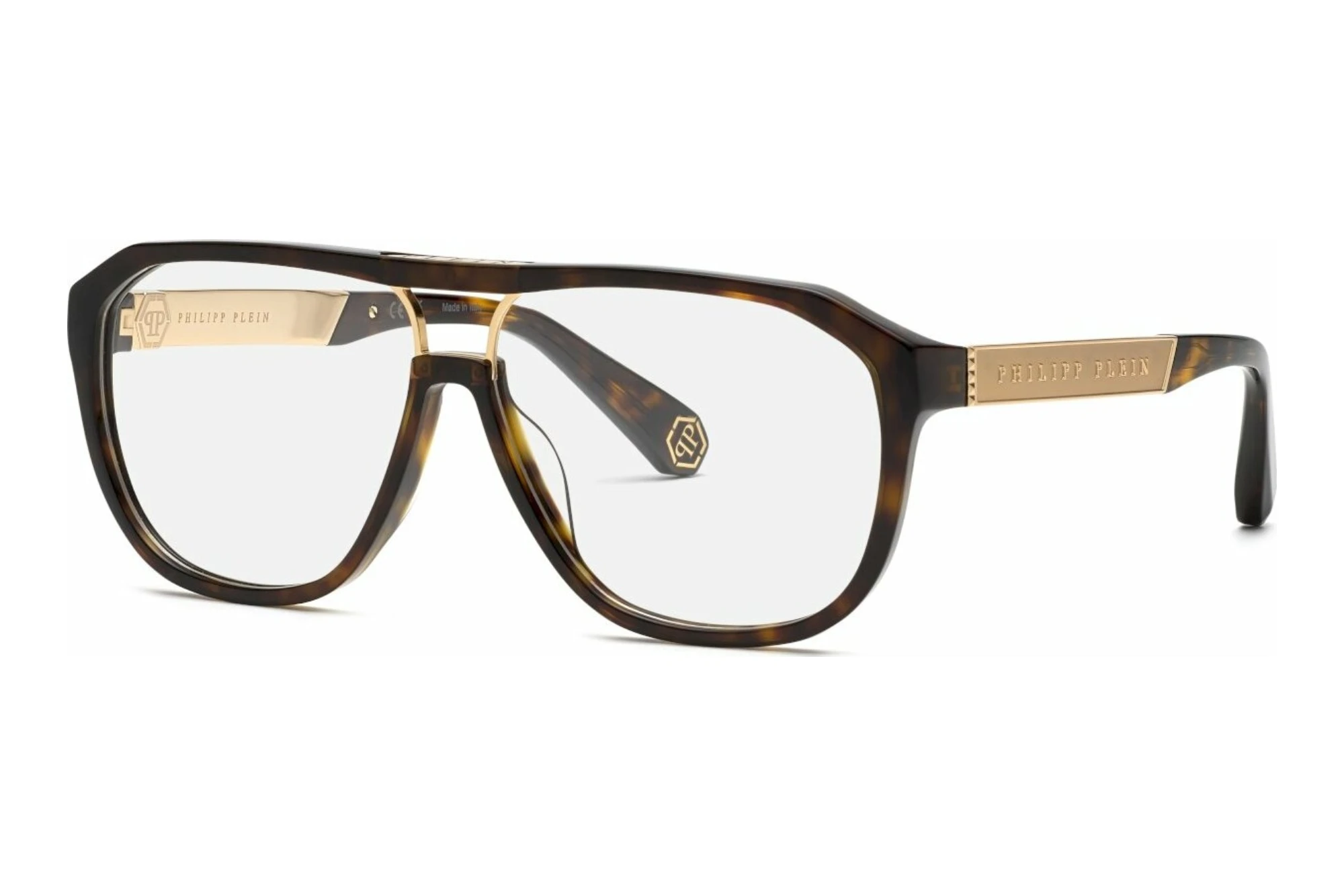 Philipp Plein VPP118M 0722 SHINY DARK HAVANA Philipp Plein VPP118M 0722 SHINY DARK HAVANA