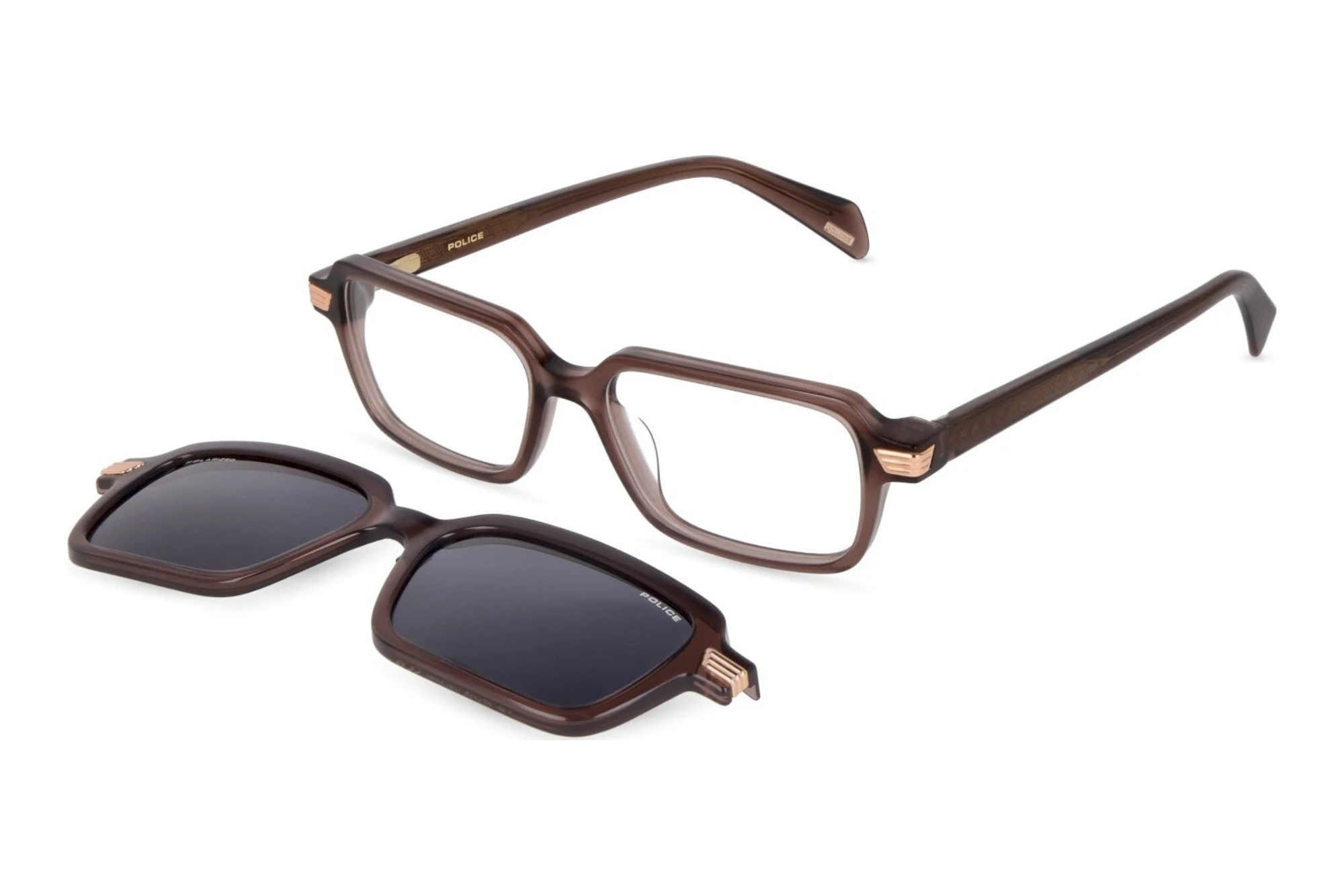Police UPLV68 6XMP SHINY OPAL BROWN Police UPLV68 6XMP SHINY OPAL BROWN