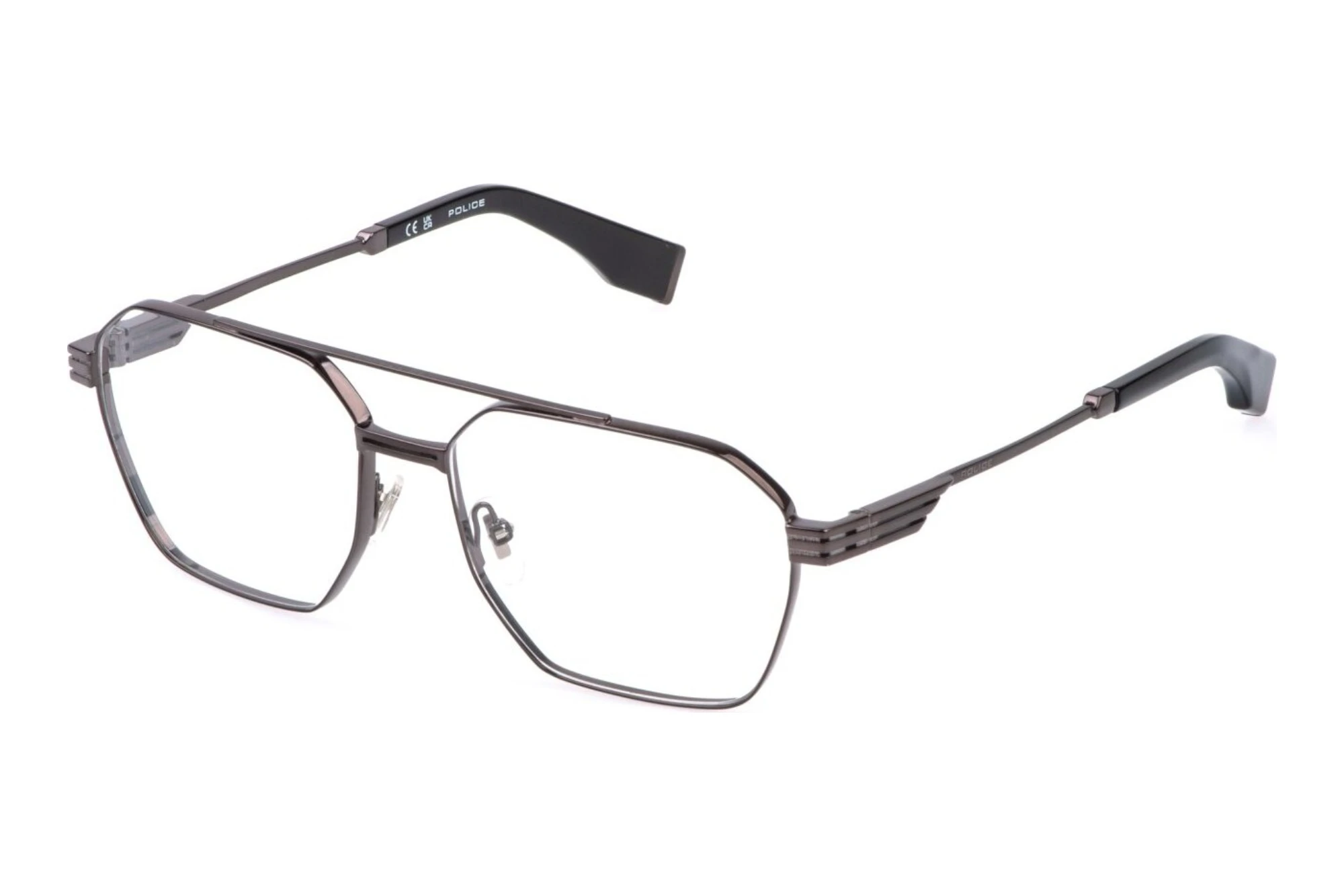 Police VPLQ76N 0672 SHINY BLACK GOLD Police VPLQ76N 0672 SHINY BLACK GOLD