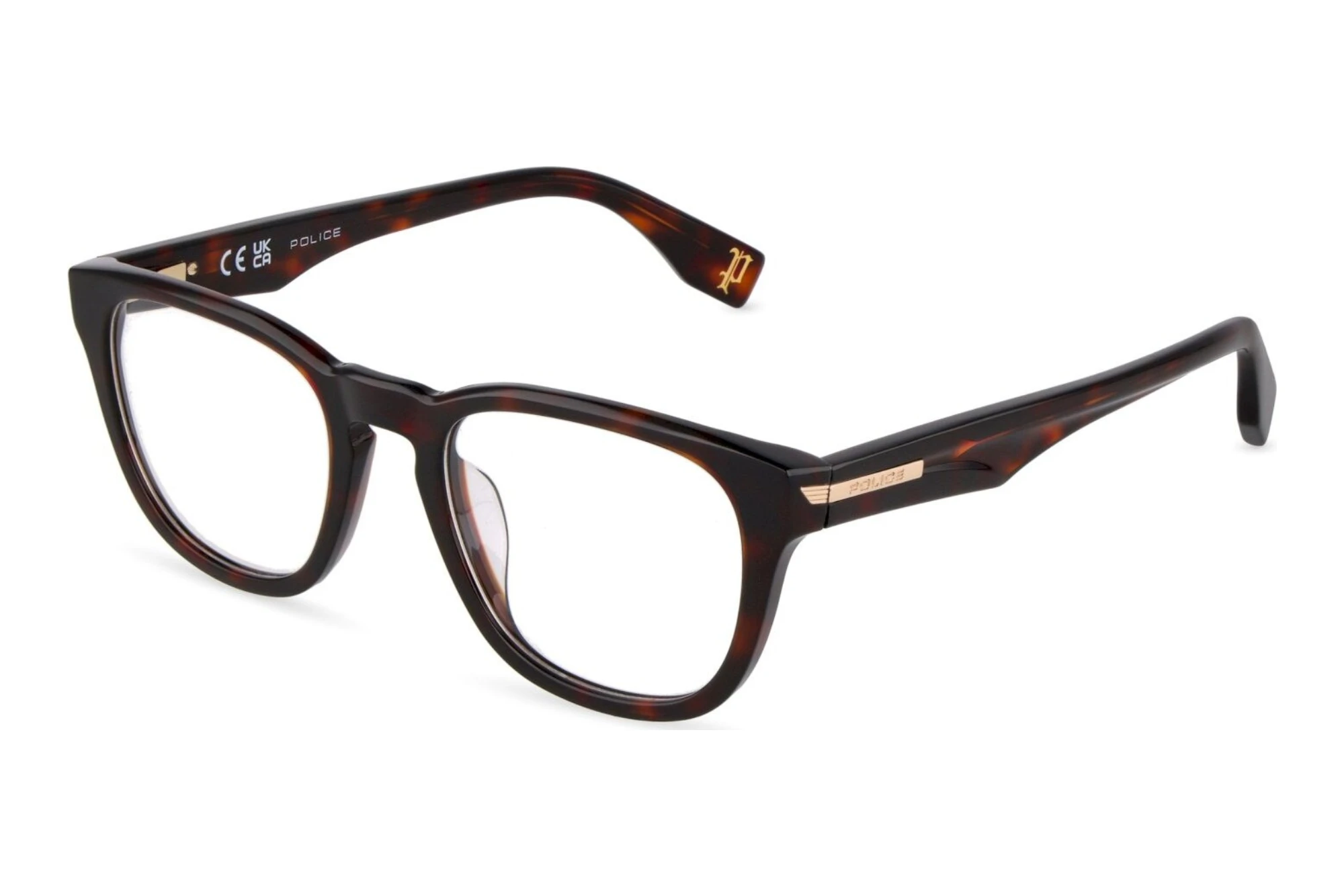 Police VPLU56 0722 SHINY DARK HAVANA Police VPLU56 0722 SHINY DARK HAVANA