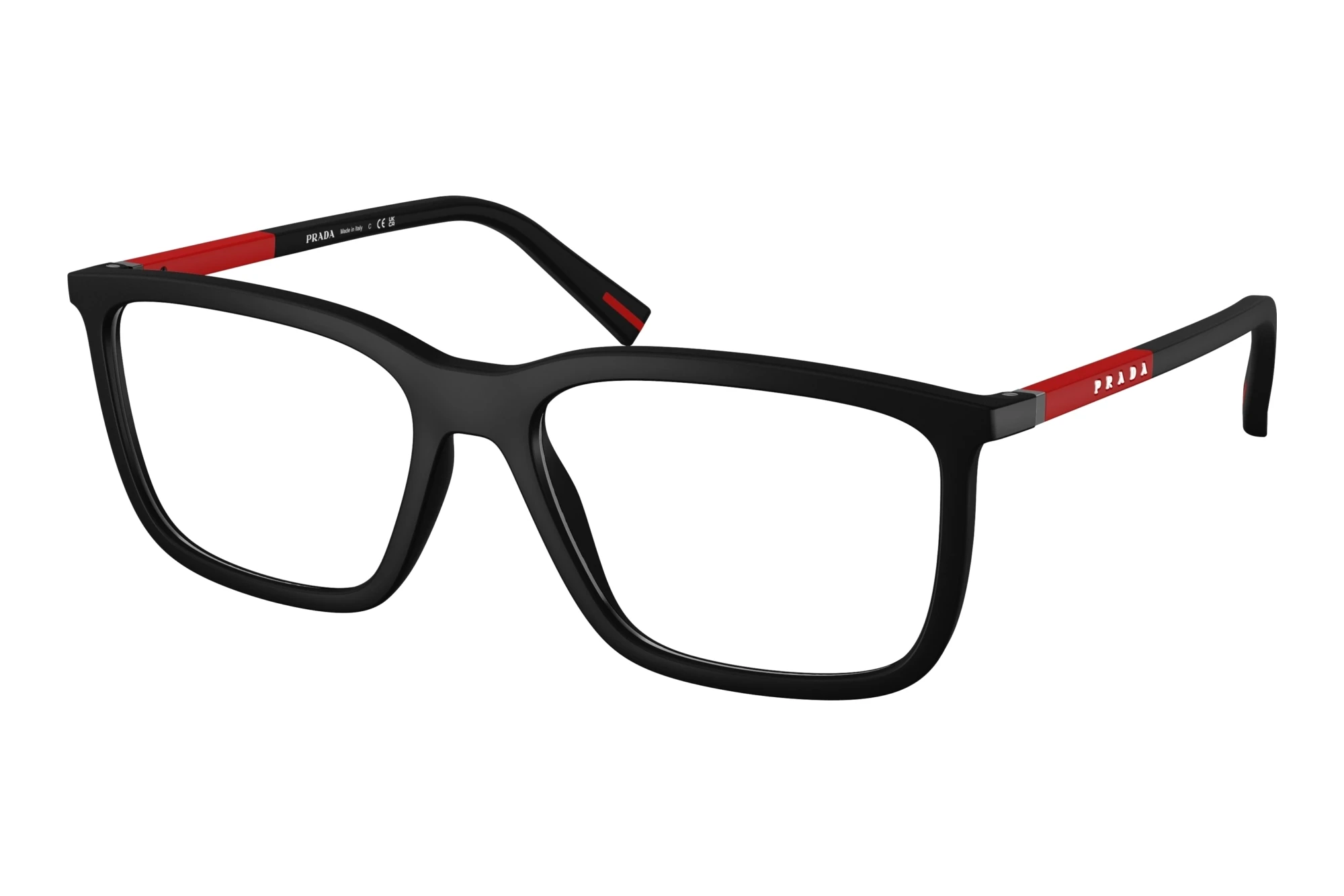 Prada Linea Rossa PS 01SV DG01O1 Rubbered Black Prada Linea Rossa PS 01SV DG01O1 Rubbered Black