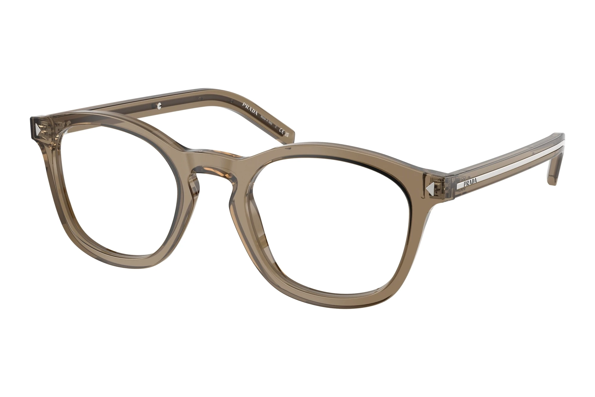 Prada PR C04V 18T1O1 Transparent Terra Prada PR C04V 18T1O1 Transparent Terra