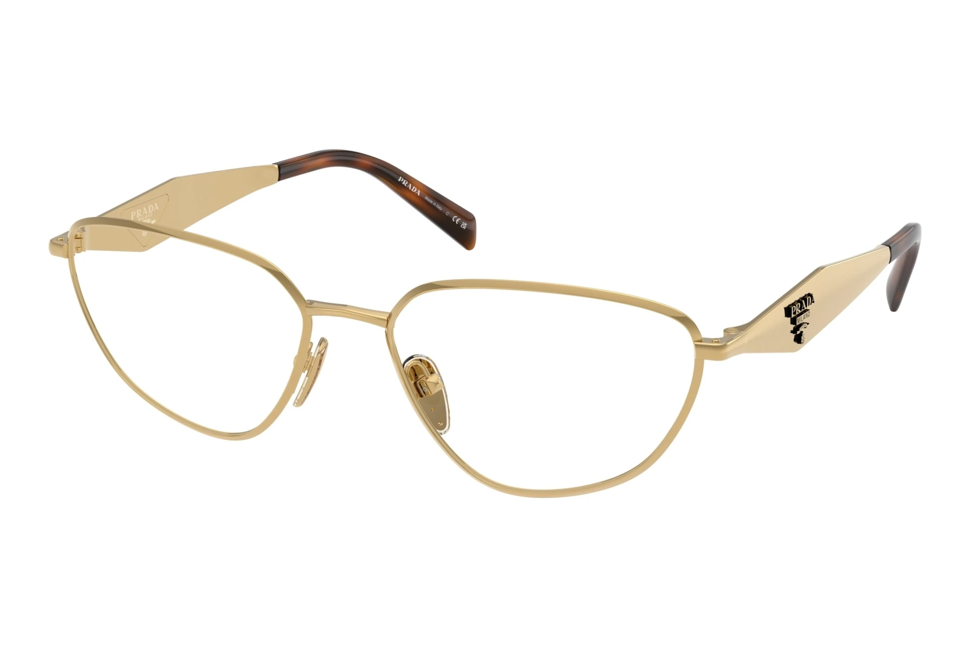 Prada PR D52V 5AK1O1 Gold Prada PR D52V 5AK1O1 Gold