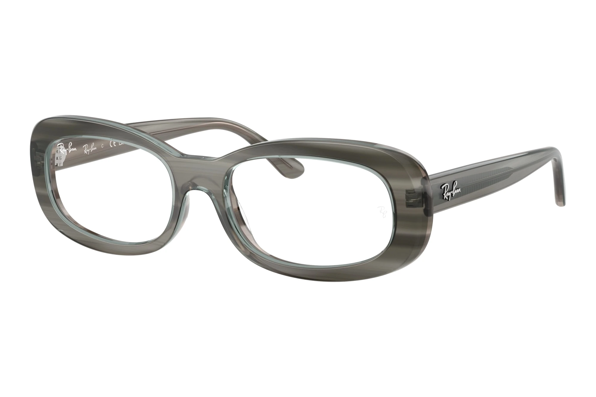 Ray-Ban RX2221V 8453 Striped Grey Ray-Ban RX2221V 8453 Striped Grey