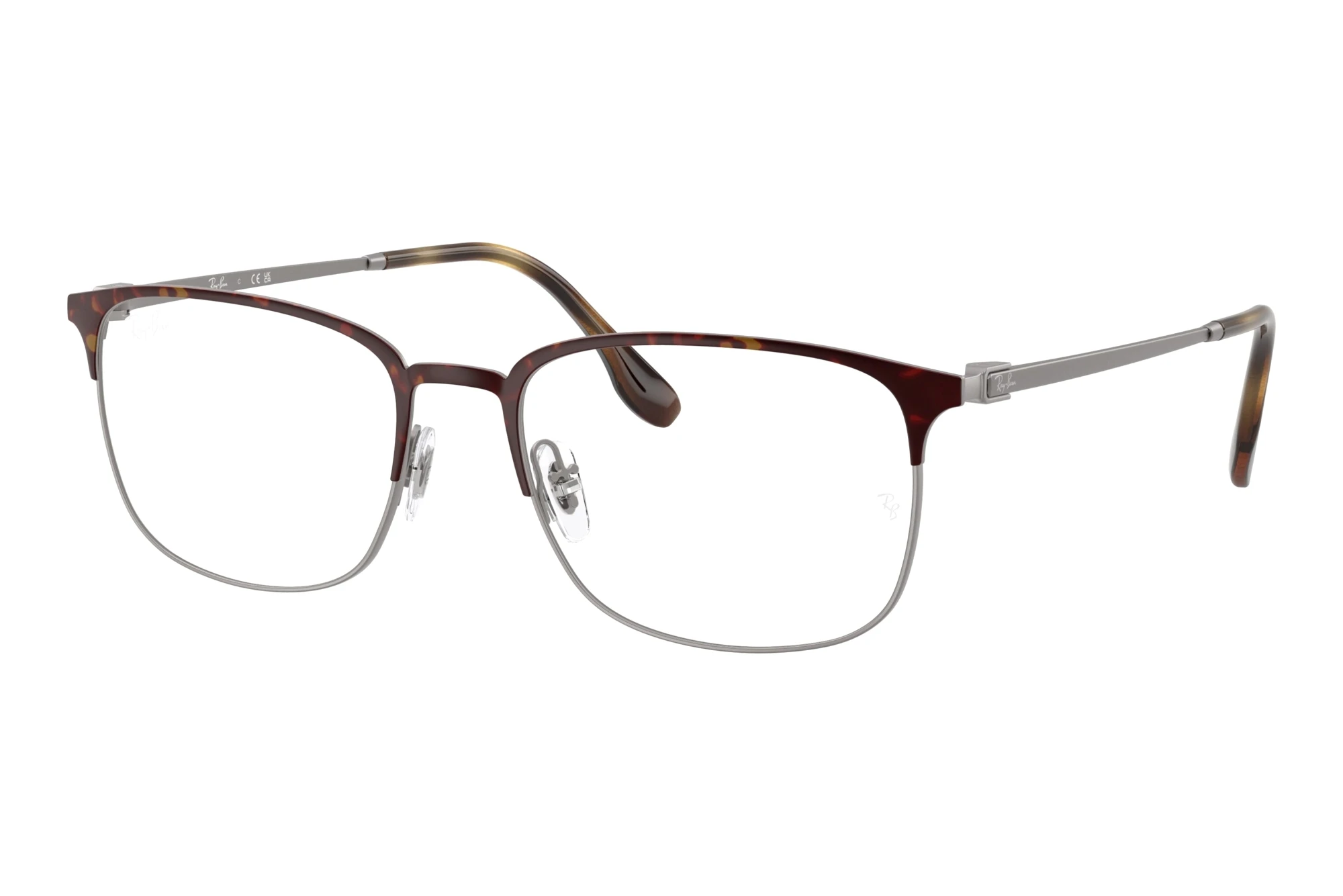 Ray-Ban RX6494 3223 Havana On Matte Gunmetal Ray-Ban RX6494 3223 Havana On Matte Gunmetal