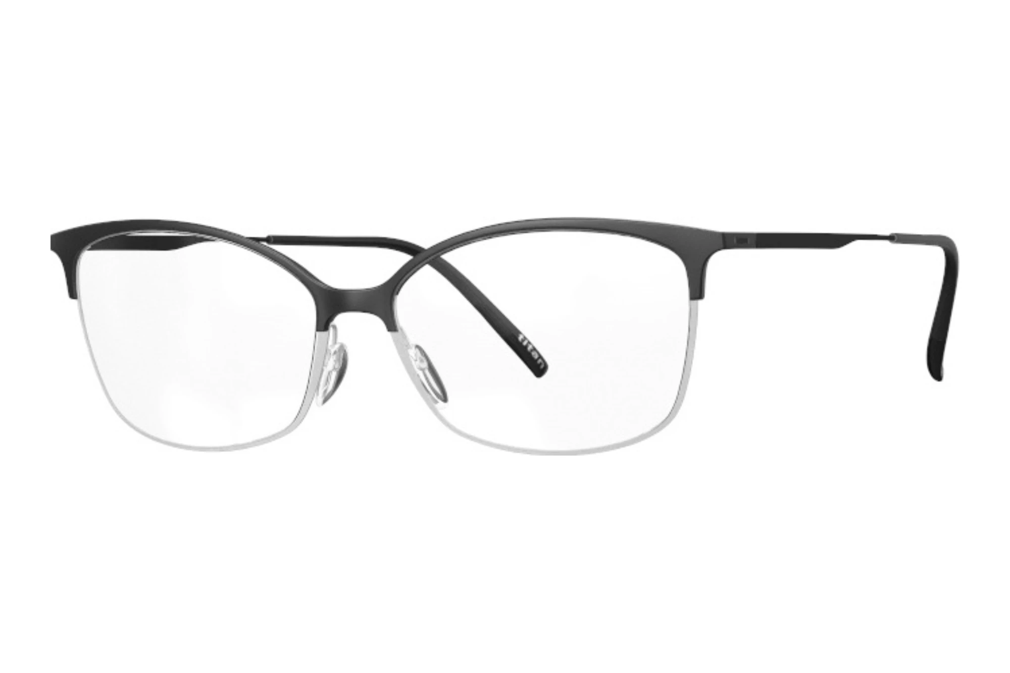 Silhouette 1609 9140 White Black Silhouette 1609 9140 White Black