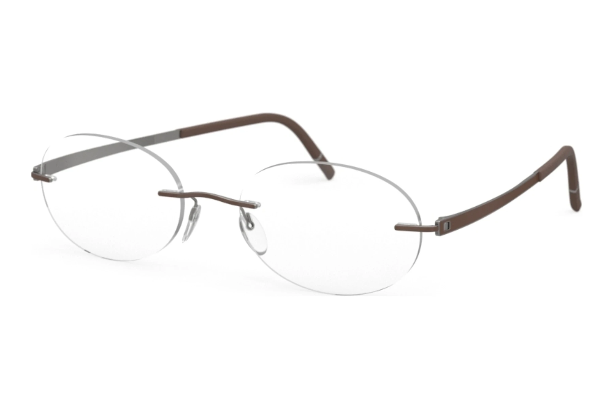Silhouette 5529-GA 6061 Ruthenium / Cohiba Brown Silhouette 5529-GA 6061 Ruthenium / Cohiba Brown