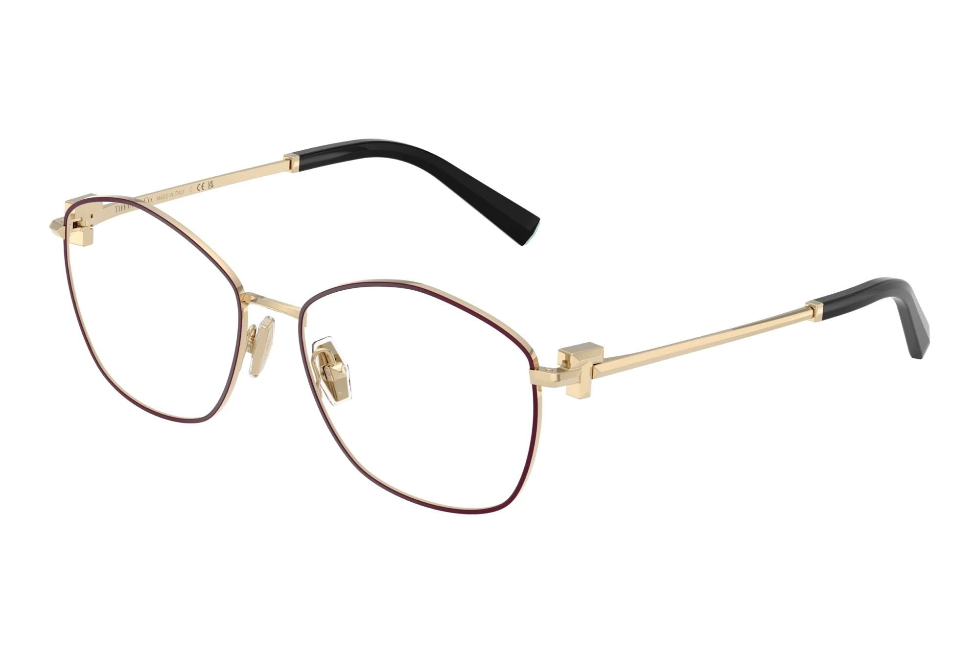Tiffany TF1174 6180 Burgundy On Pale Gold Tiffany TF1174 6180 Burgundy On Pale Gold