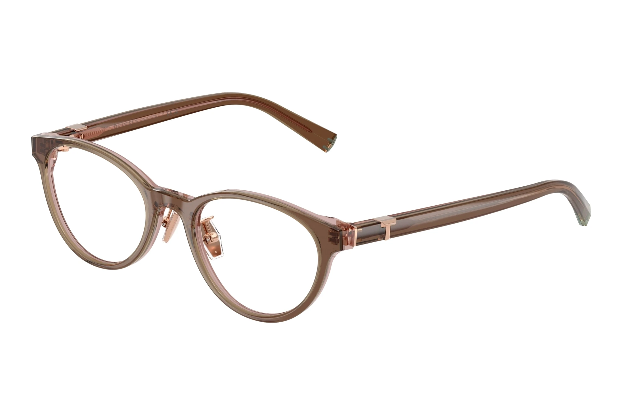 Tiffany TF2306D 8255 Brown Transparent On Pink Tiffany TF2306D 8255 Brown Transparent On Pink