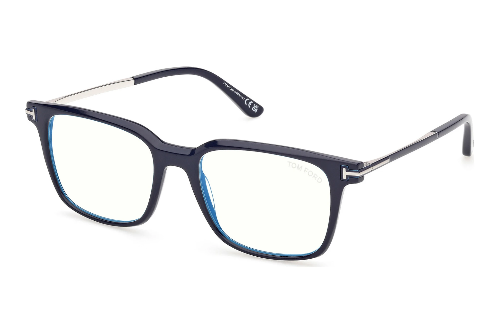 Tom Ford FT6124-B 090 Glänzend Blau Tom Ford FT6124-B 090 Glänzend Blau