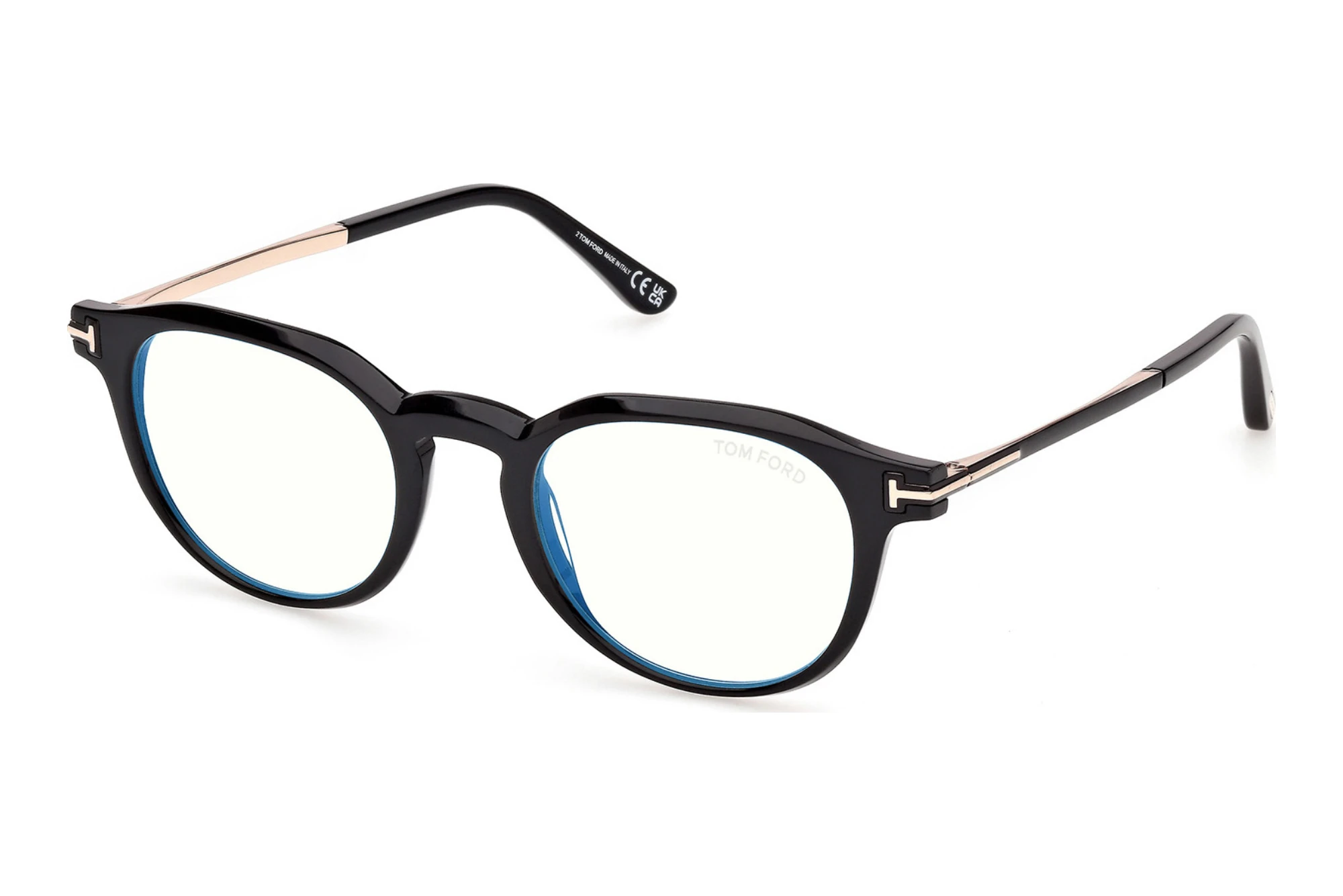 Tom Ford FT6125-B 001 Glänzend Schwarz Tom Ford FT6125-B 001 Glänzend Schwarz