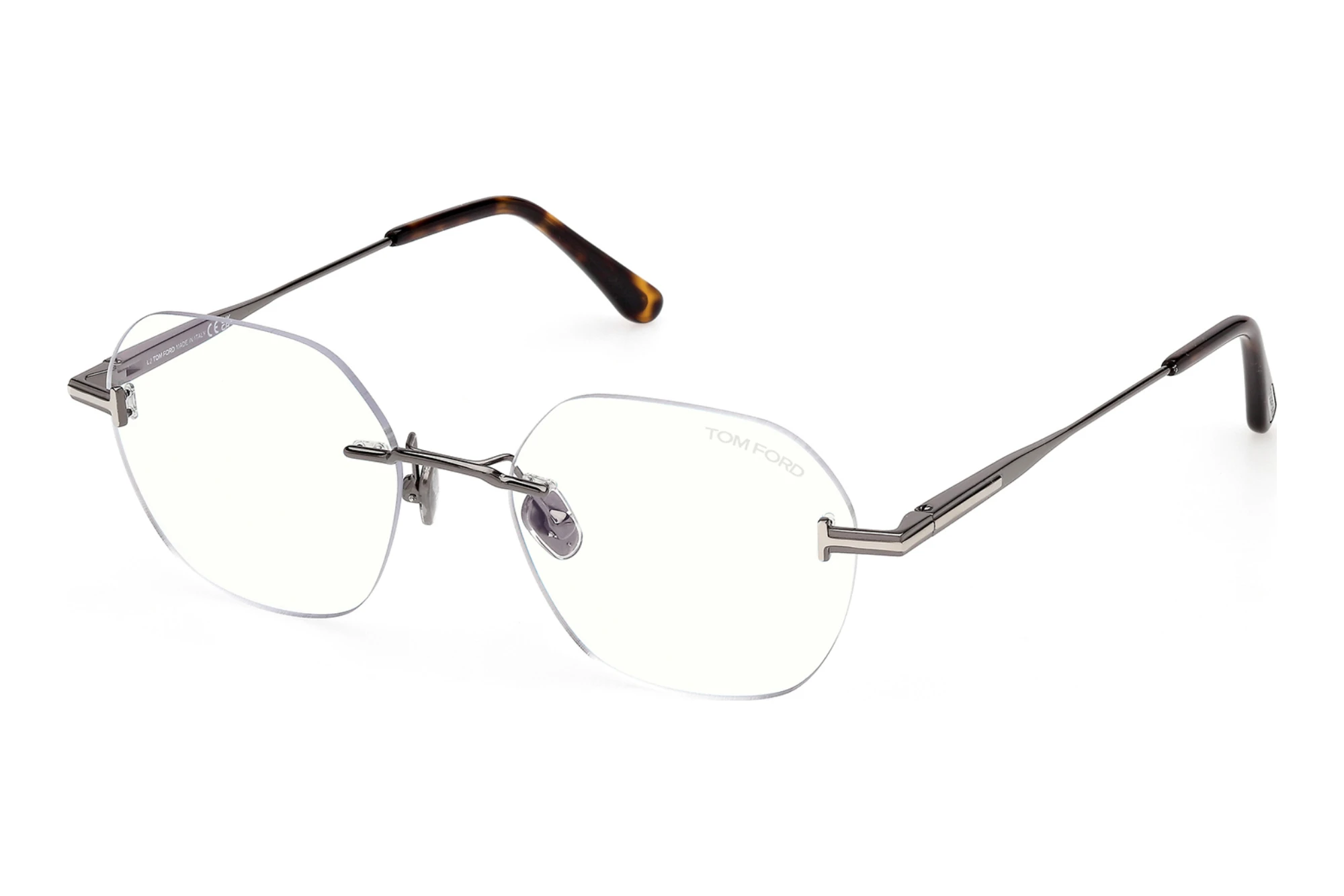 Tom Ford FT6126-B 008 Glänzend Gunmetal Tom Ford FT6126-B 008 Glänzend Gunmetal