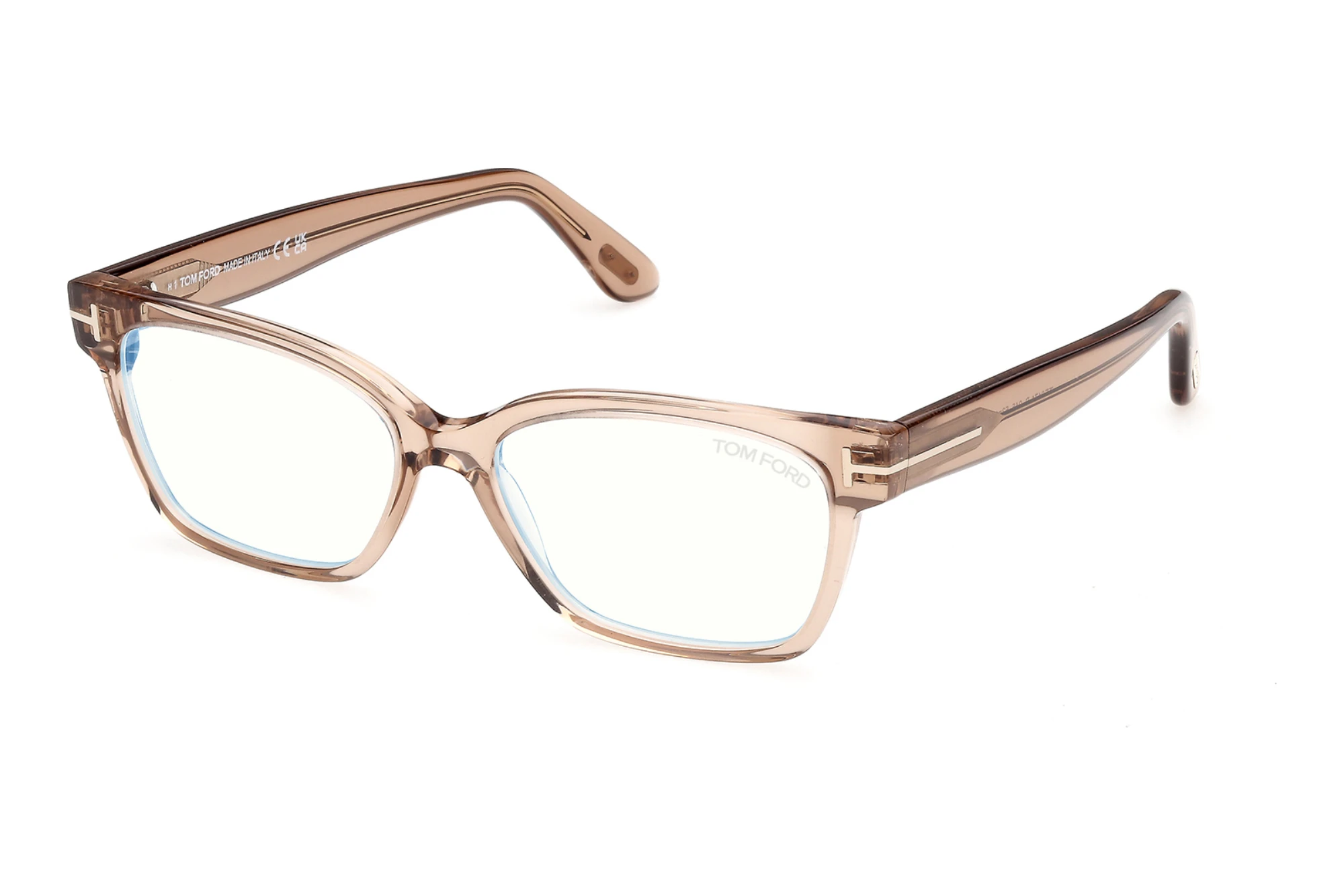 Tom Ford FT6171-B 045 Glänzend Hellbraun Tom Ford FT6171-B 045 Glänzend Hellbraun