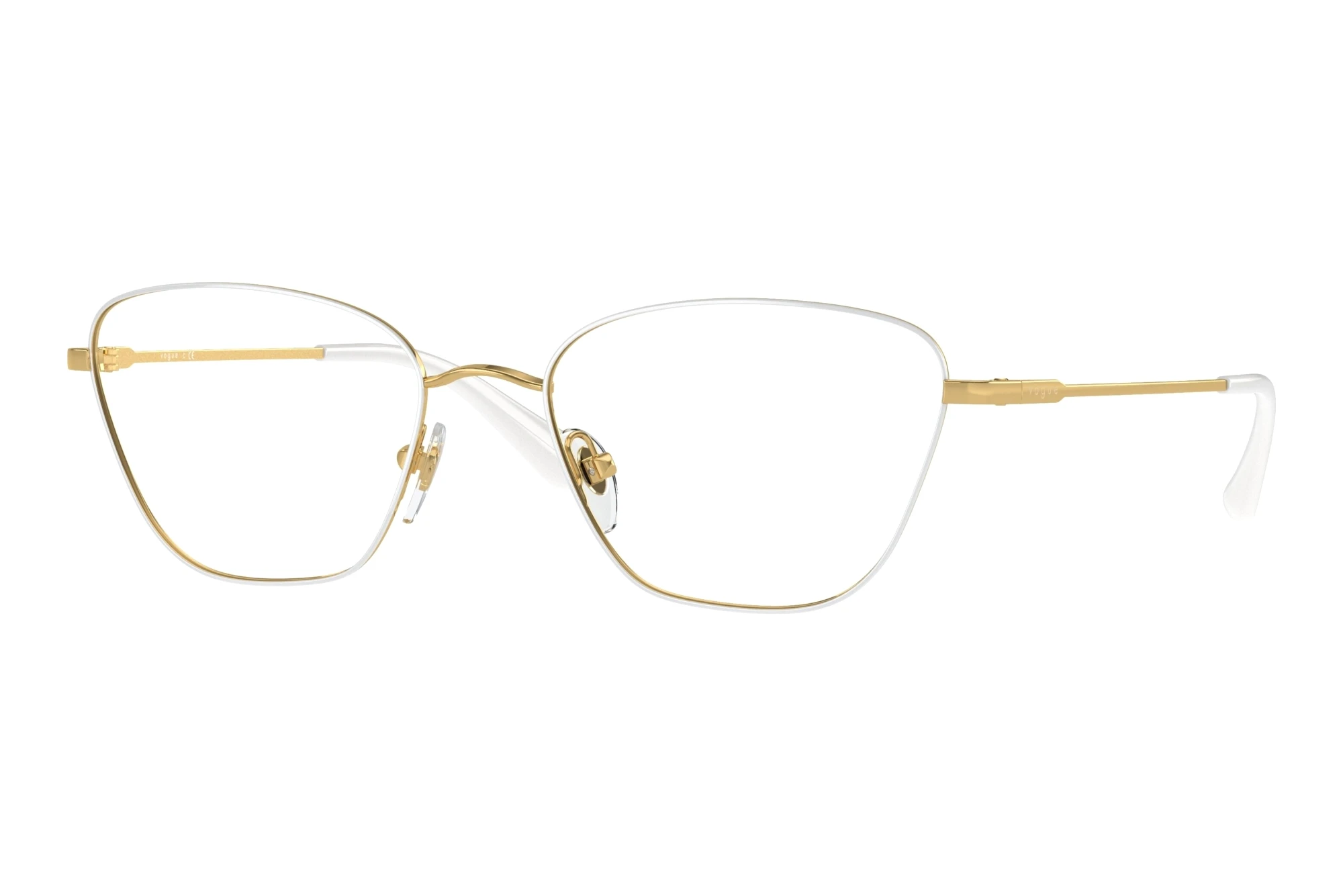 Vogue Eyewear VO4163 5120 Top White/Gold Vogue Eyewear VO4163 5120 Top White/Gold